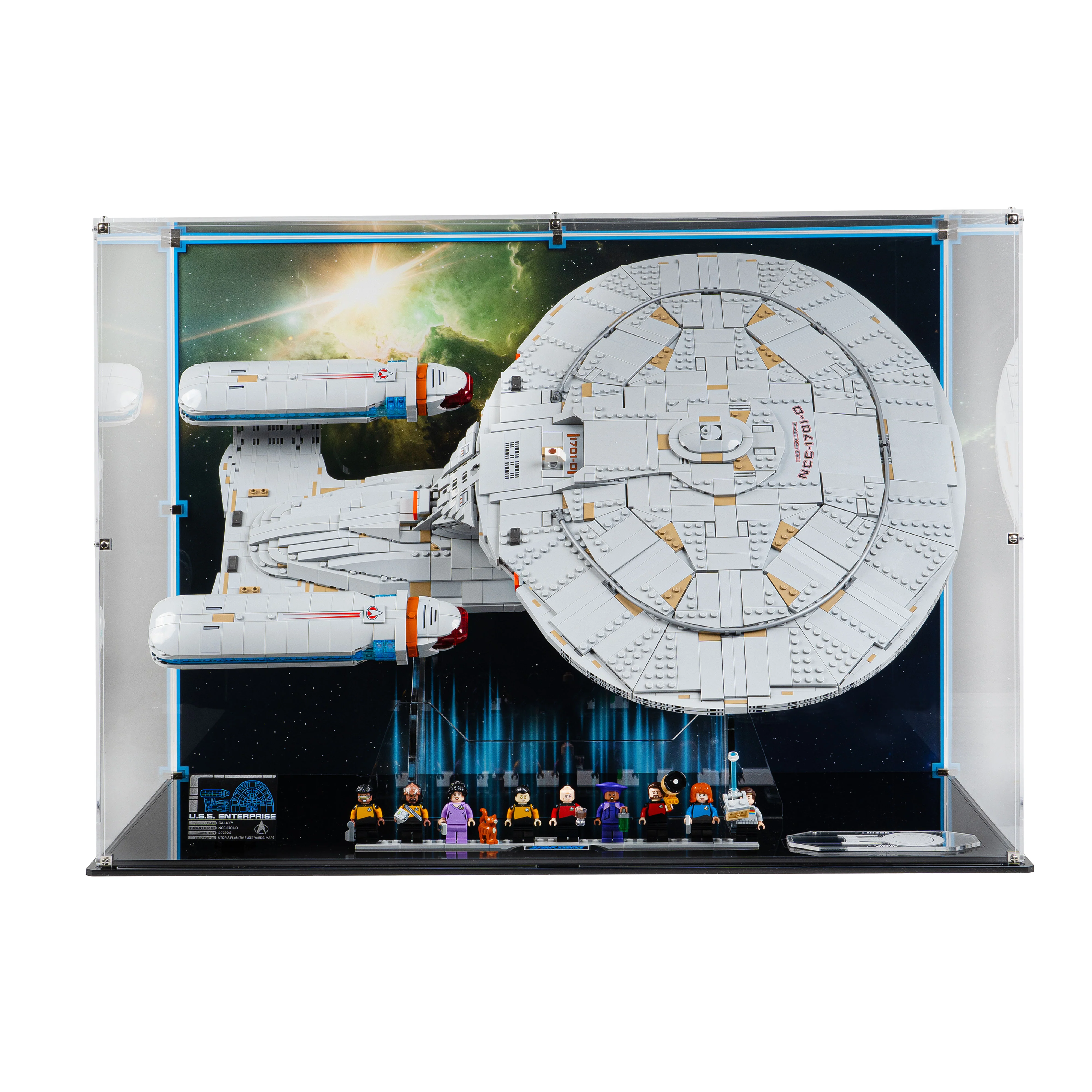 Display Case for LEGO® Star Trek: U.S.S. Enterprise NCC-1701-D™ (10356) - Image 7