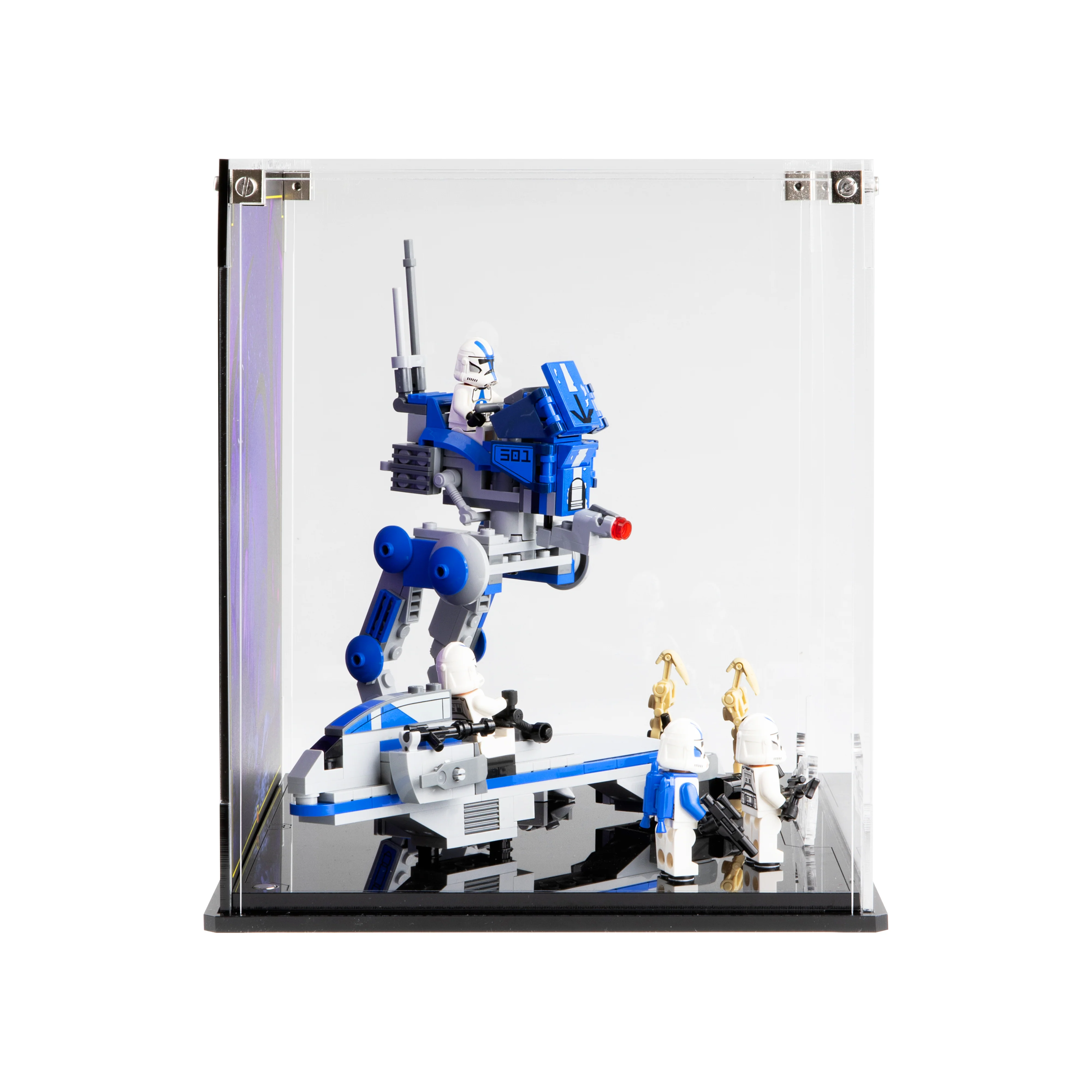 Display Case for LEGO®: Star Wars™ 501st Legion Clone Troopers (75280) - Image 6