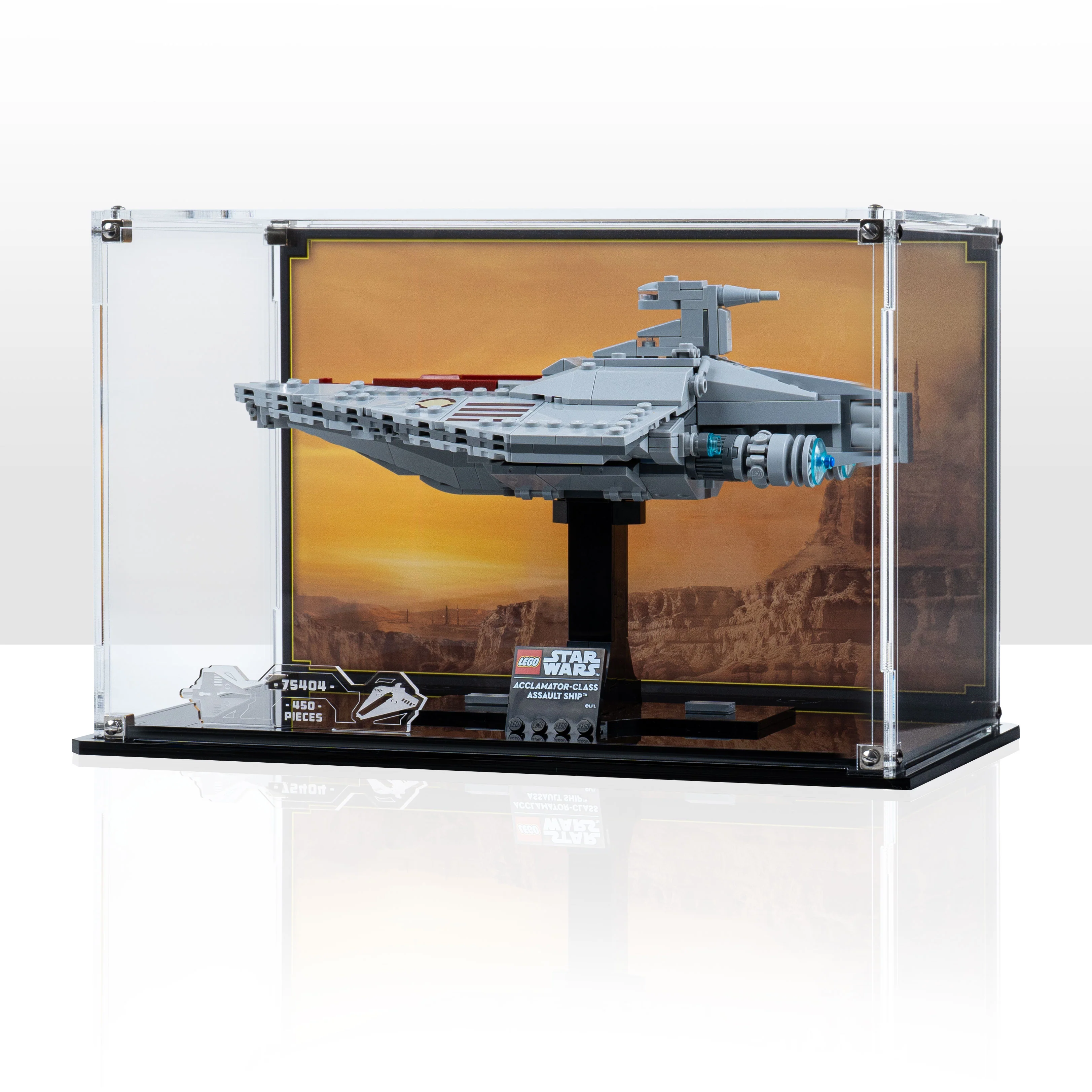 Display Case for LEGO® Star Wars: Acclamator-Class Assault Ship™ (75404) - Image 14