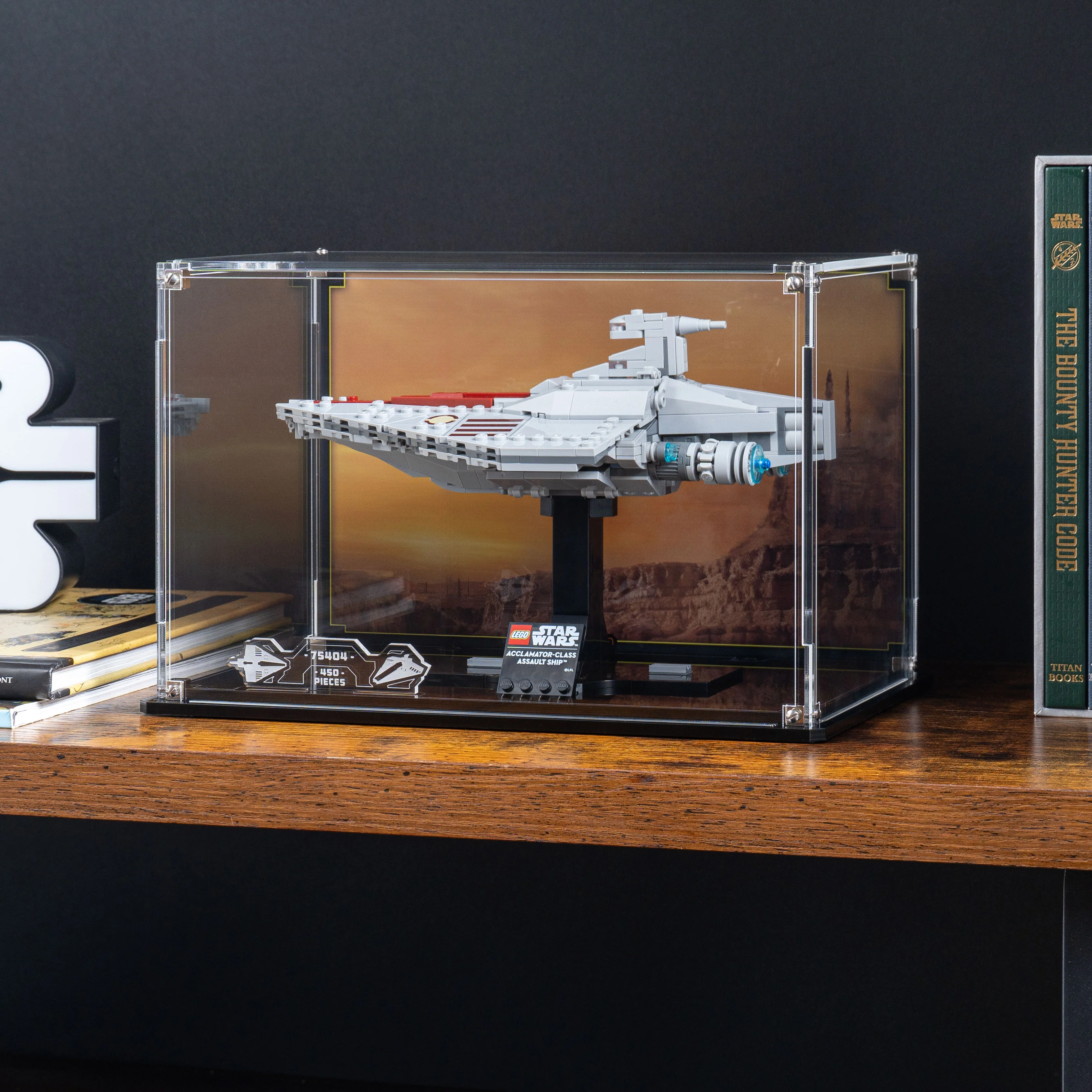 Display Case for LEGO® Star Wars: Acclamator-Class Assault Ship™ (75404) - Image 8