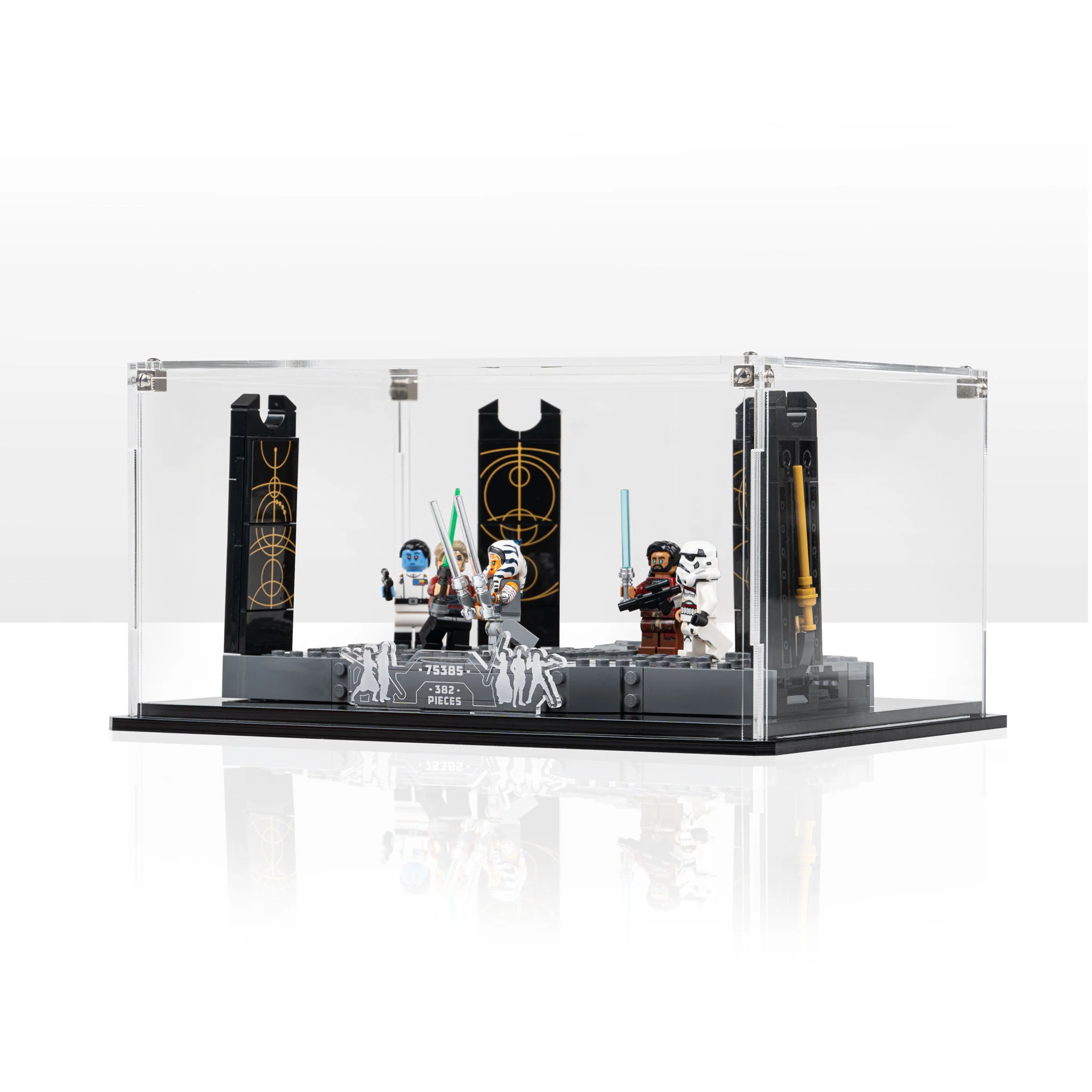 Display Case for LEGO® Star Wars™ Ahsoka Tano's Duel on Peridea (75385) - Image 2