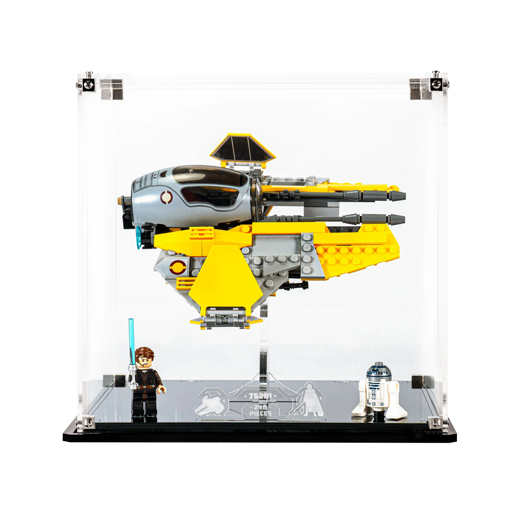 Display Case for LEGO® Star Wars: Anakin's Jedi Interceptor (75281) - Image 6