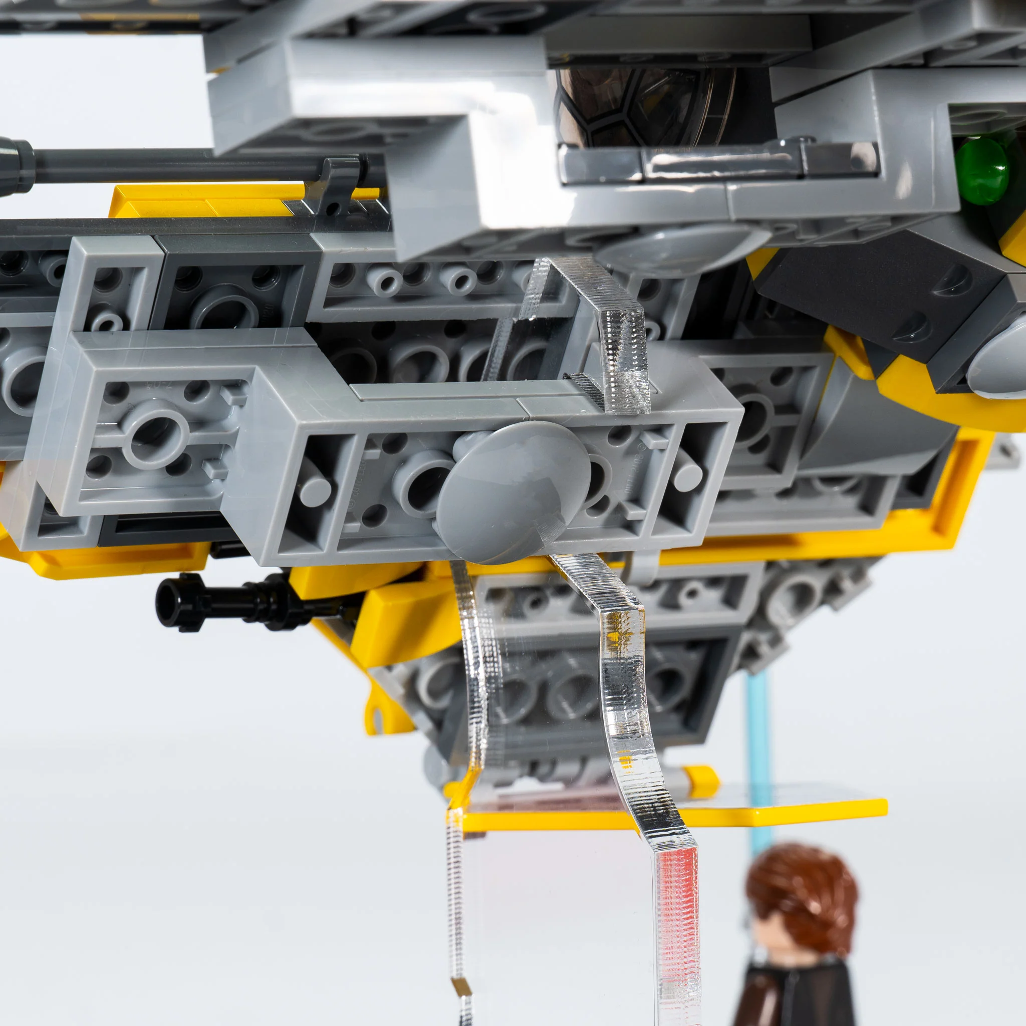 Display Case for LEGO® Star Wars: Anakin's Jedi Interceptor (75281) - Image 8