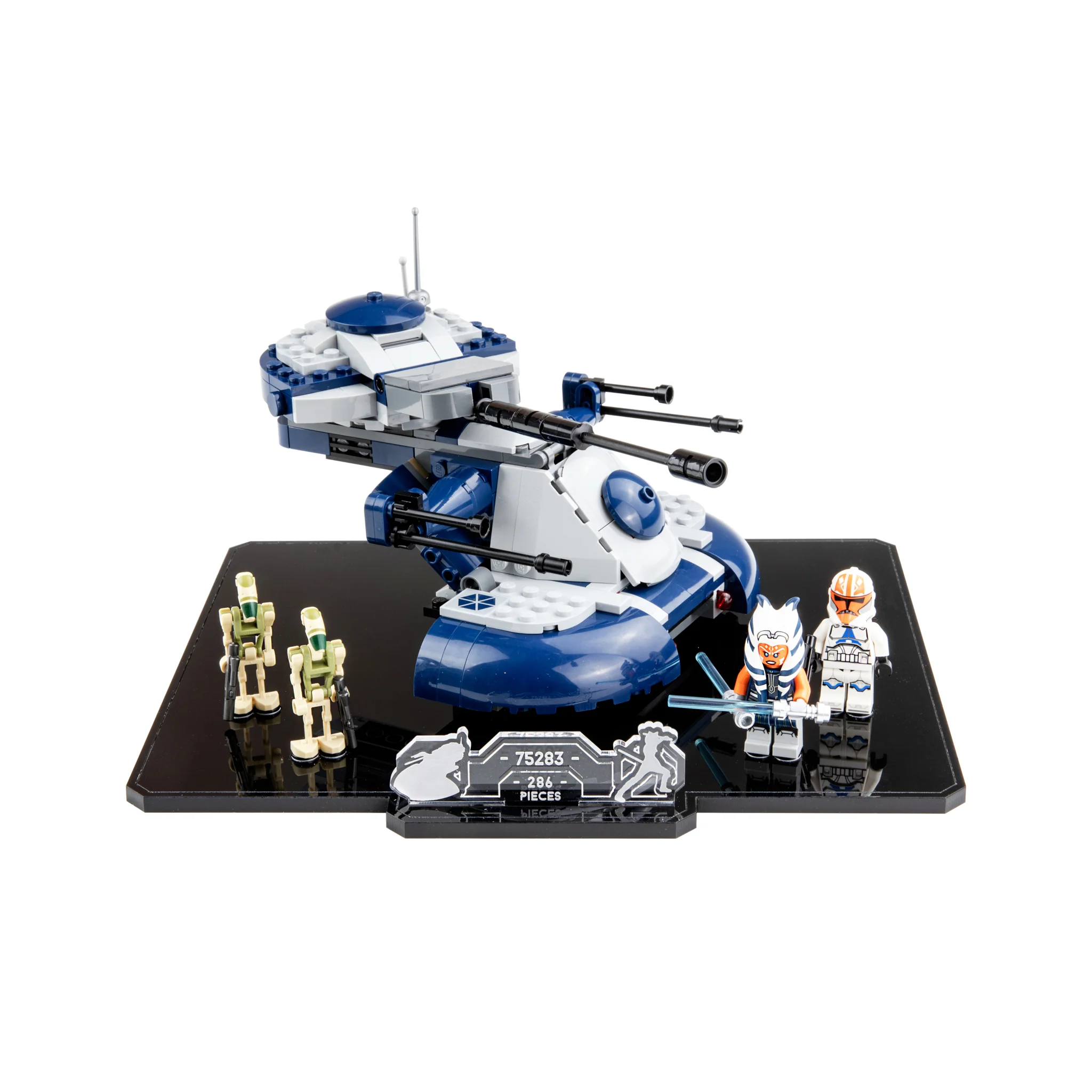 Display Case for LEGO® Star Wars™ Armoured Assault Tank AAT (75283) - Image 12