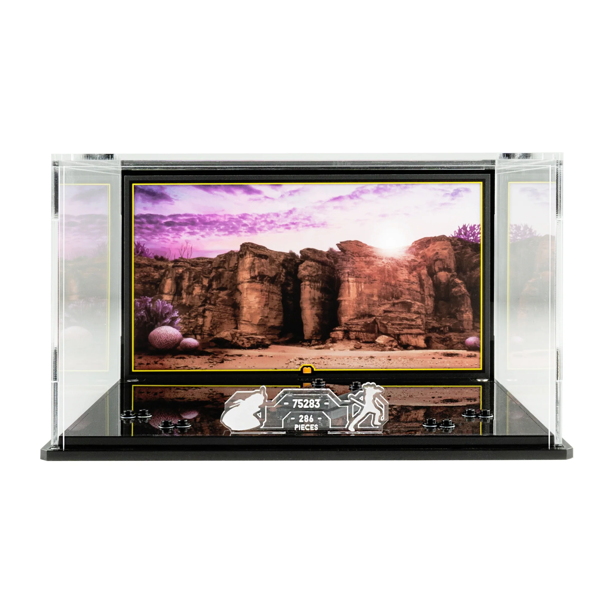 Display Case for LEGO® Star Wars™ Armoured Assault Tank AAT (75283) - Image 4