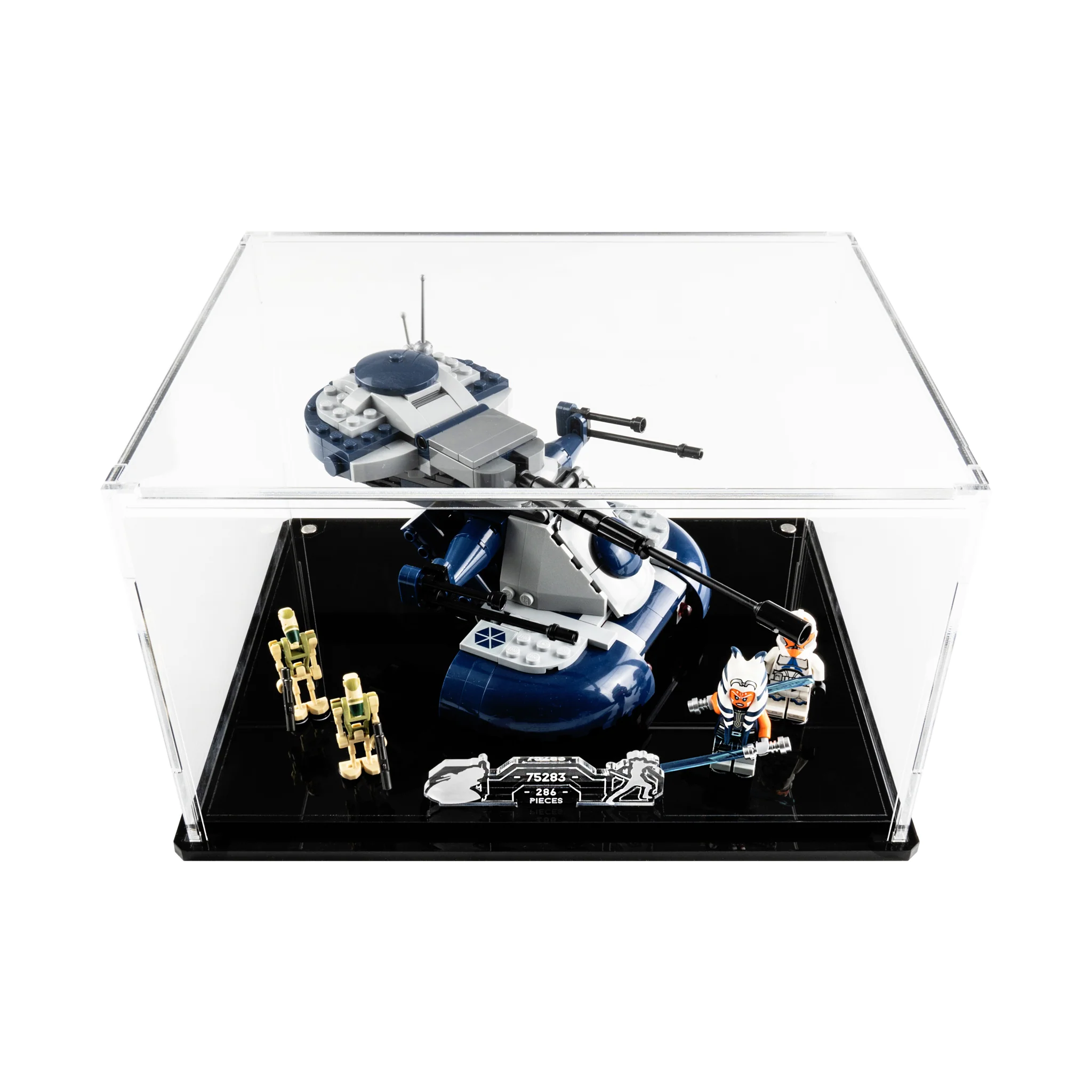 Display Case for LEGO® Star Wars™ Armoured Assault Tank AAT (75283) - Image 9