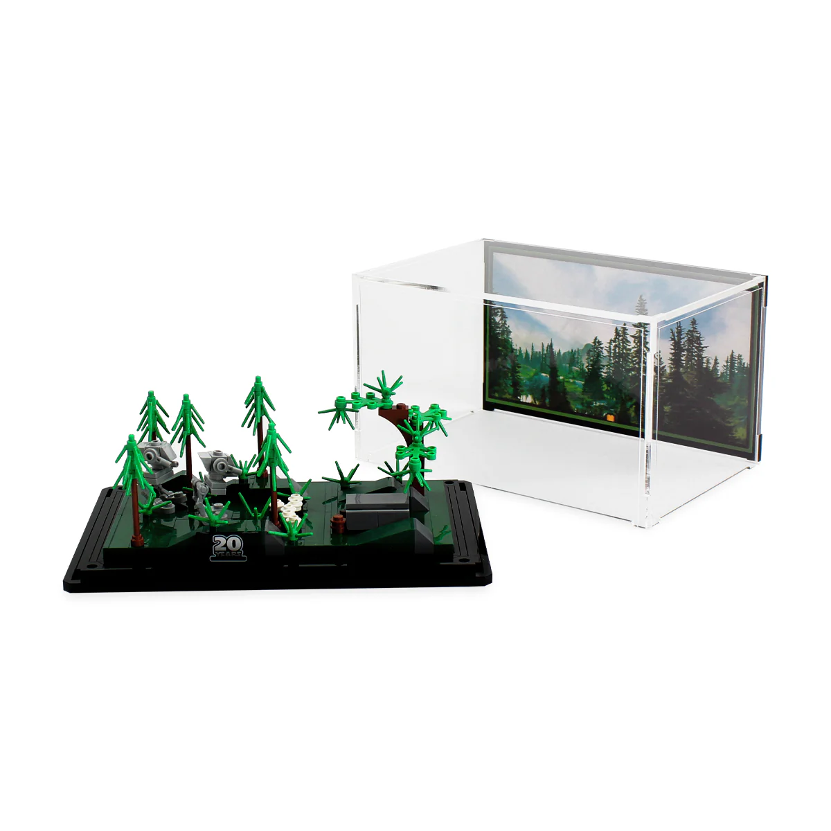 Display Case for LEGO® Star Wars™ Battle of Endor 20th Anniversary Edition (40362) - Image 6