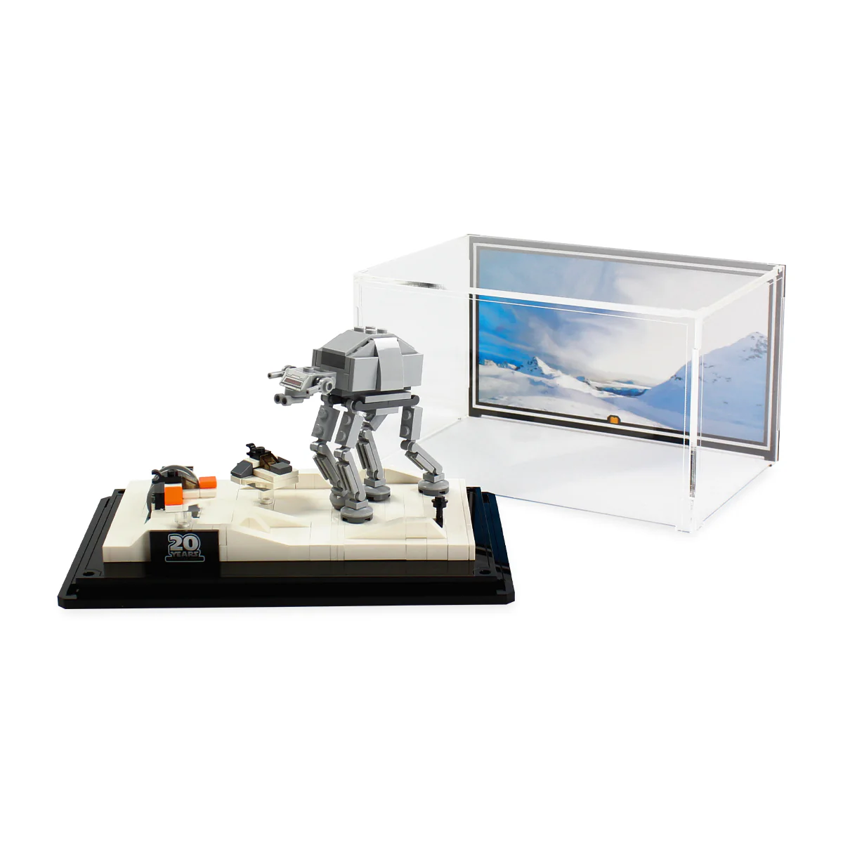 Display Case for LEGO® Star Wars™ Battle of Hoth 20th Anniversary Edition (40333) - Image 4