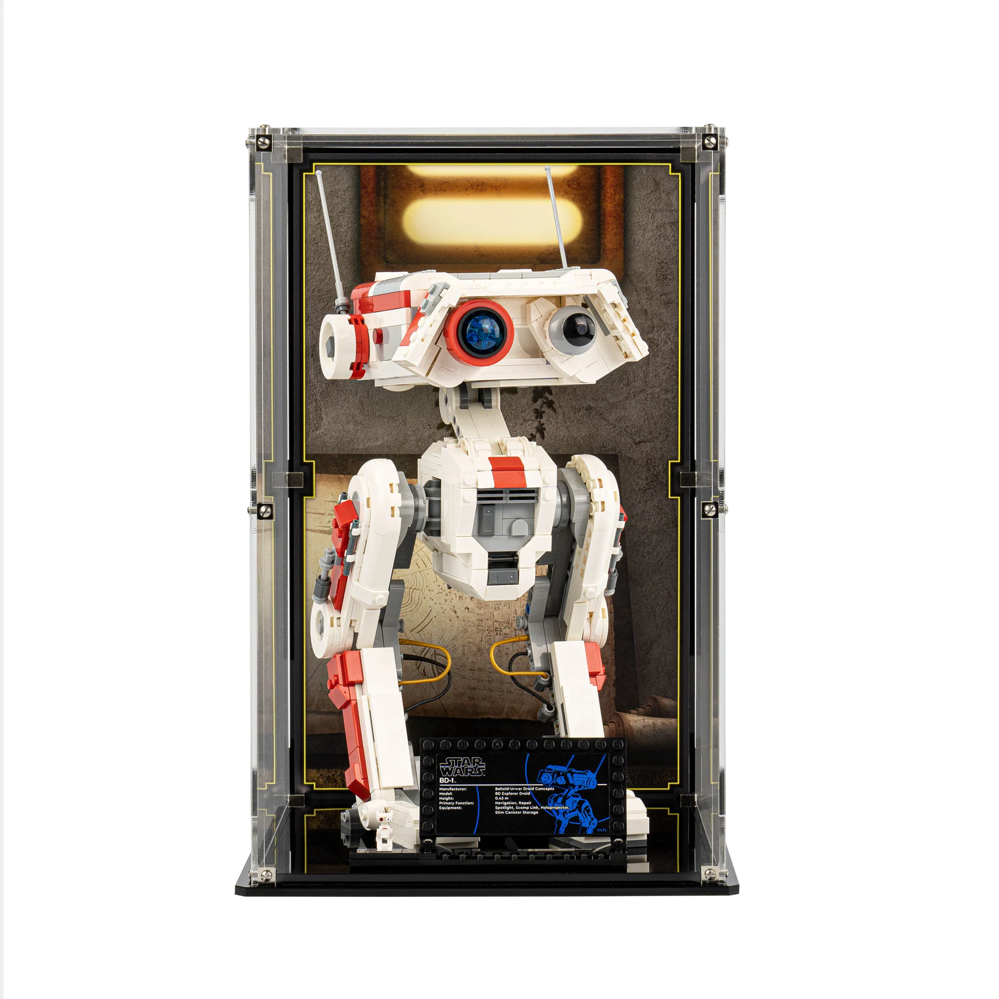Display Case for LEGO® Star Wars BD-1 (75335) - Image 2