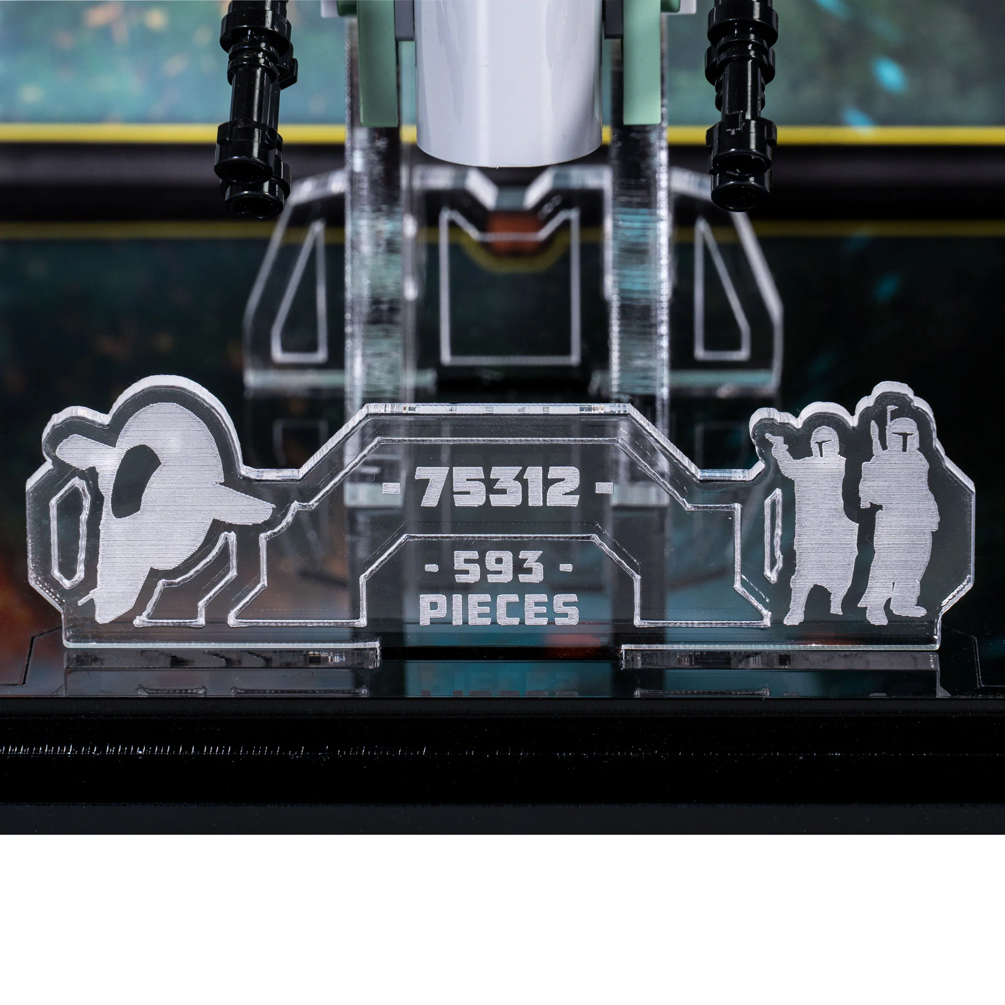 Display Case for LEGO® Star Wars™: Boba Fett’s Starship™ (75312) - Image 5