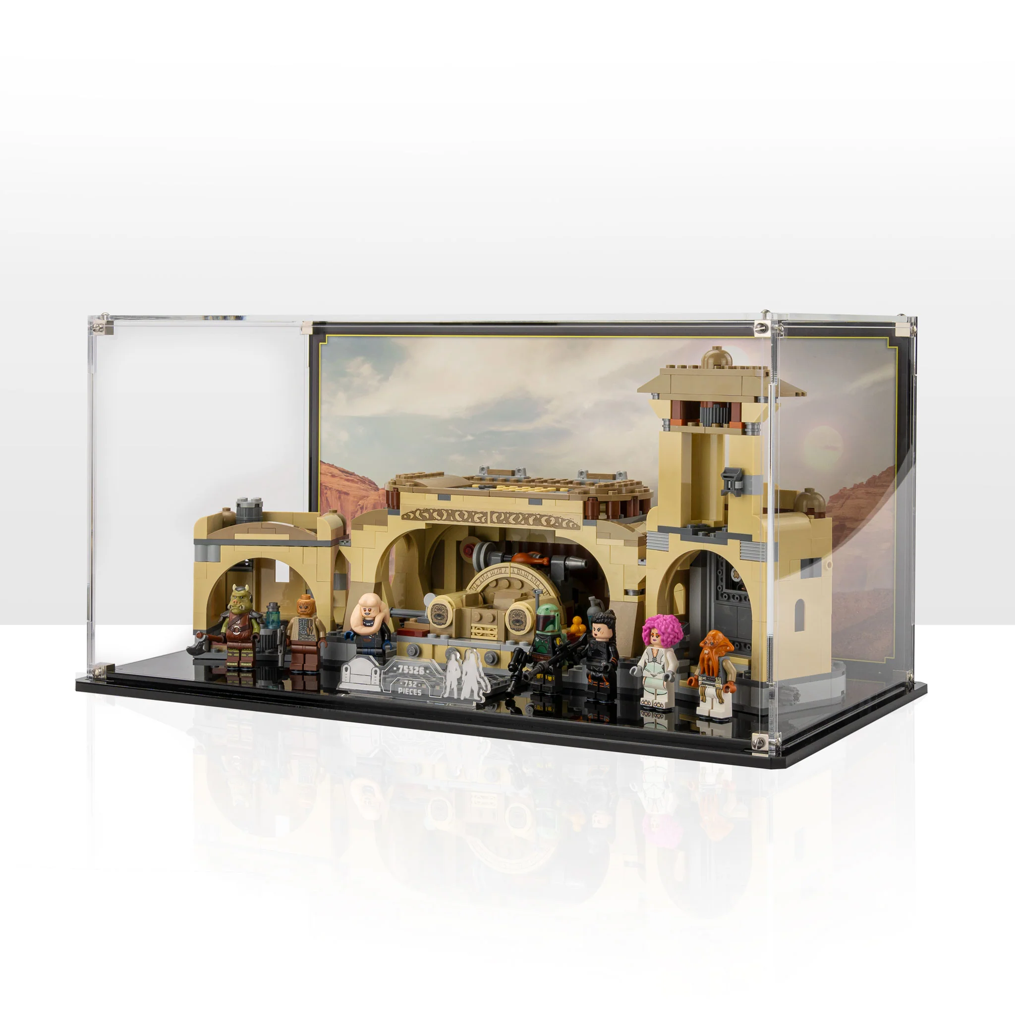 Display Case for LEGO® Star Wars™ Boba Fett's Throne Room (75326)