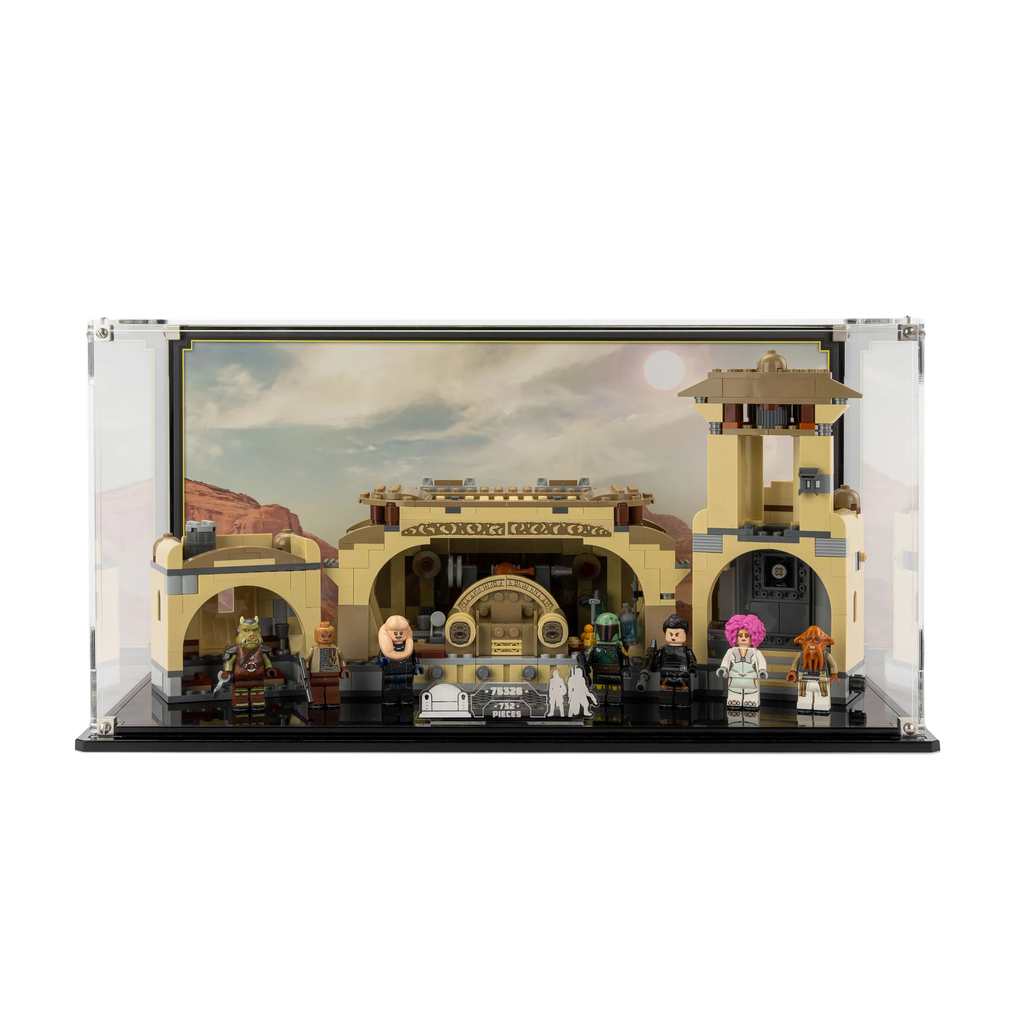 Display Case for LEGO® Star Wars™ Boba Fett's Throne Room (75326) - Image 2
