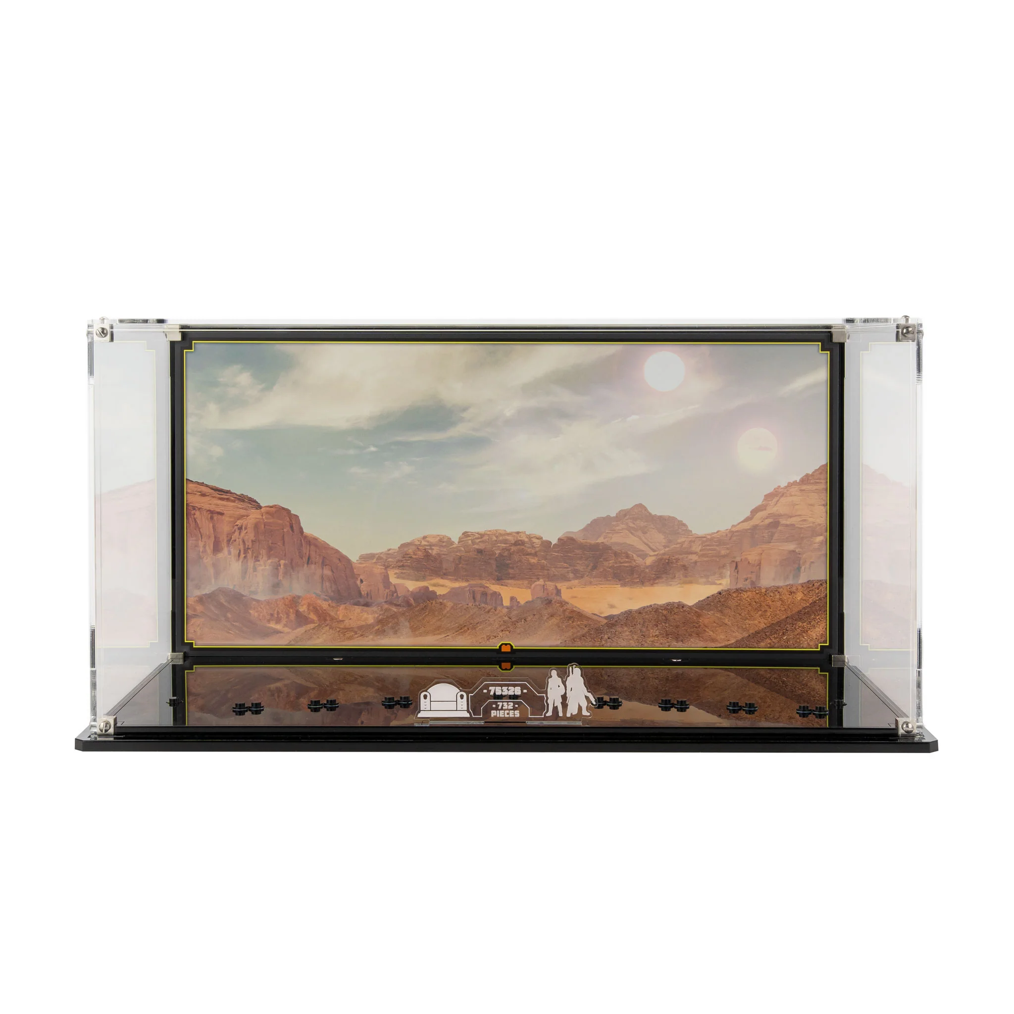 Display Case for LEGO® Star Wars™ Boba Fett's Throne Room (75326) - Image 3