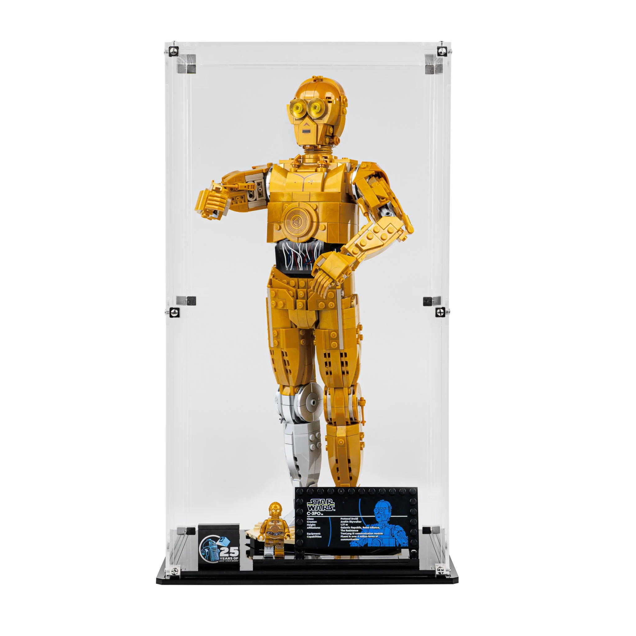 Display Case for LEGO® Star Wars C-3PO (75398) - Image 4