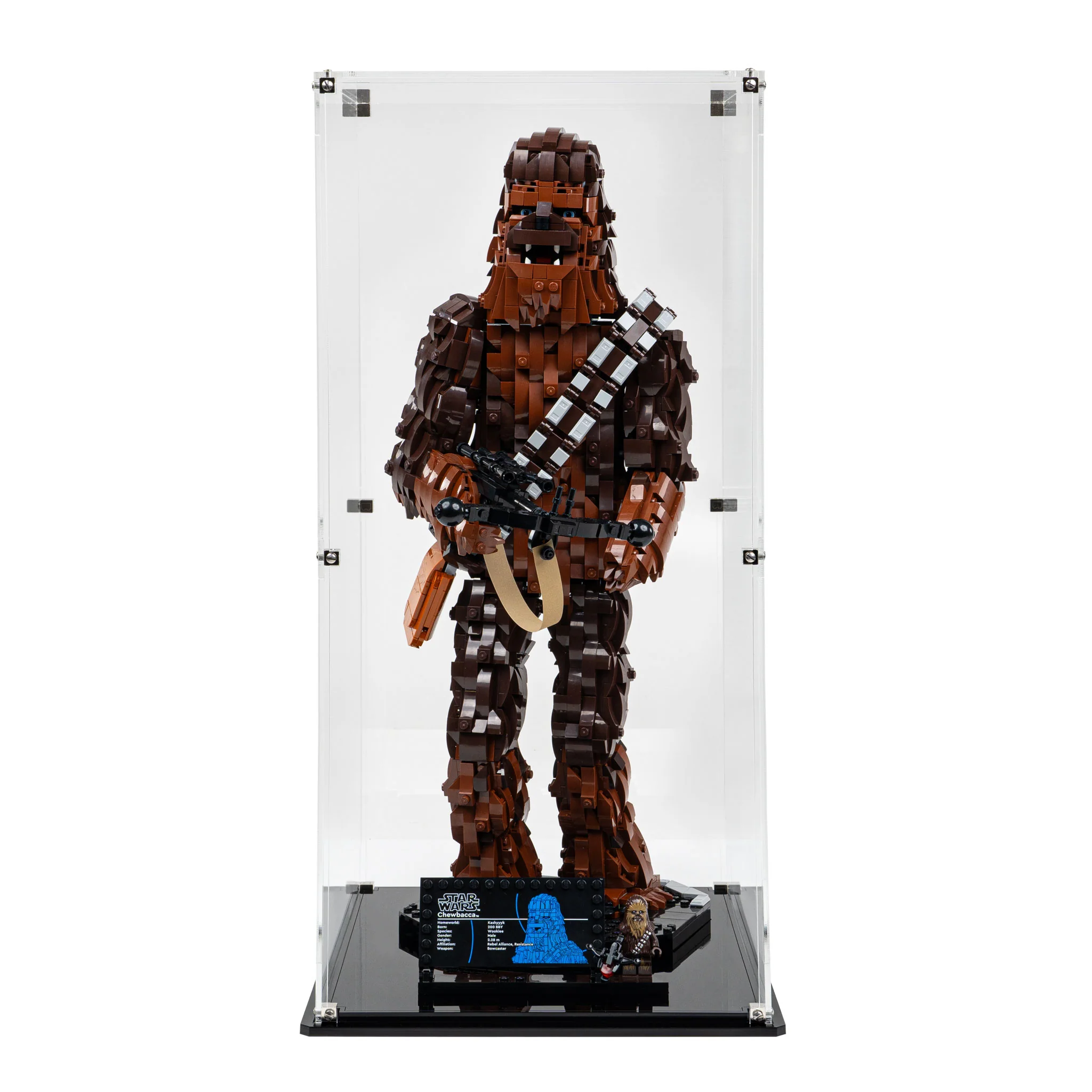 Display Case for LEGO Star Wars Chewbacca (75371) - Image 5