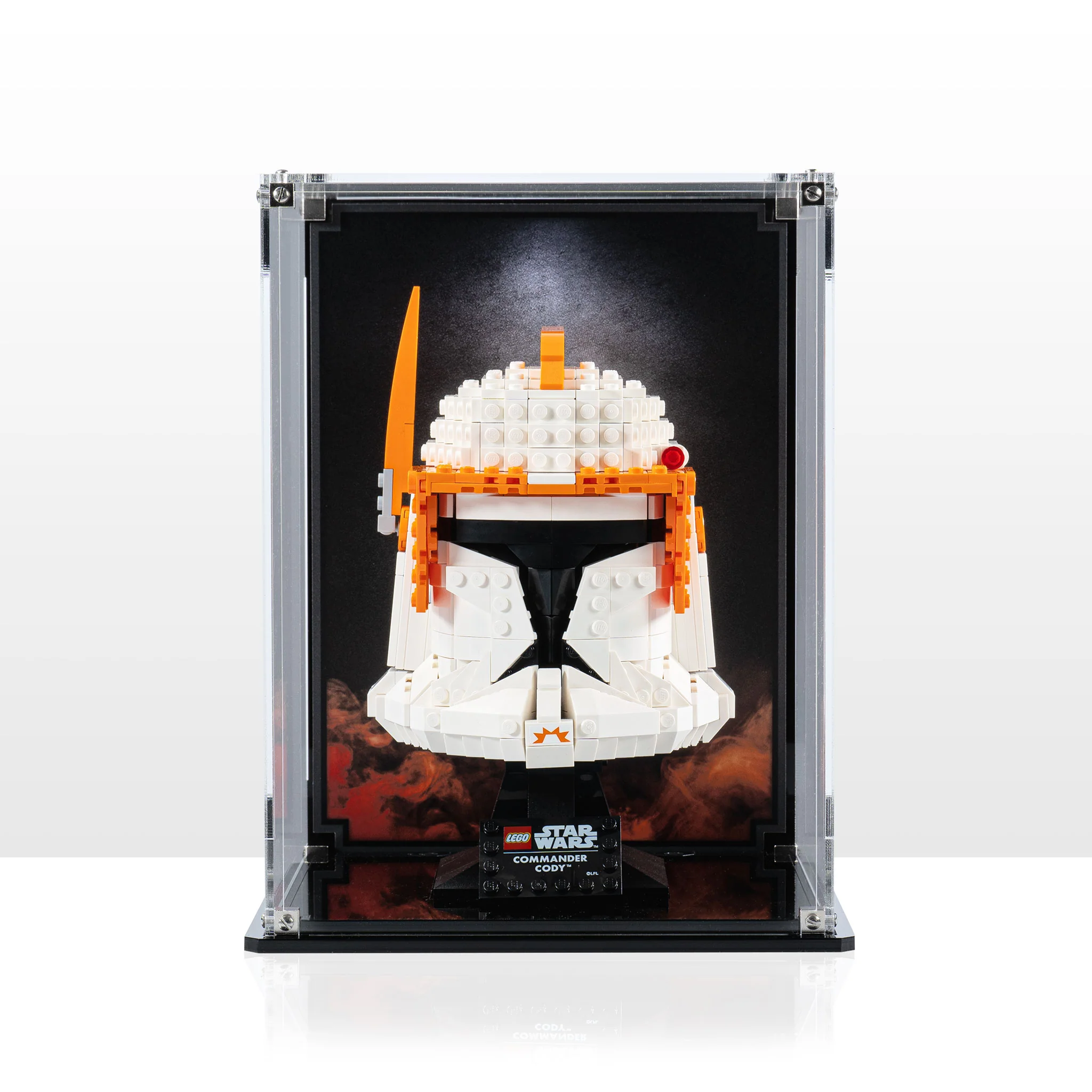 Display Case for LEGO® Star Wars Commander Cody Helmet (75350) - Image 6