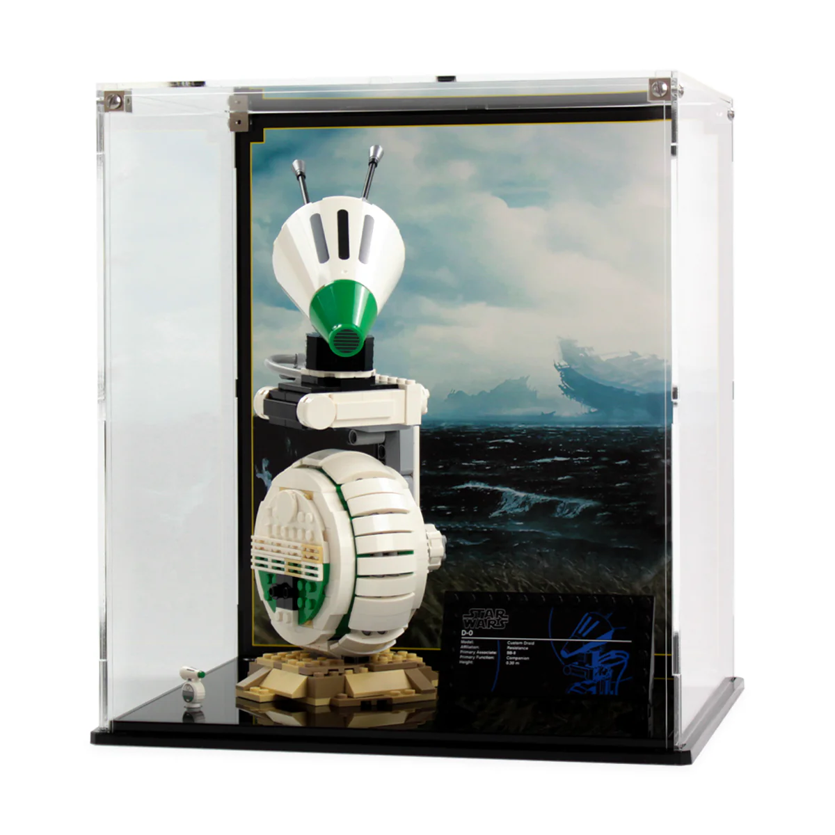 Display Case for LEGO® Star Wars™ D-O (75278) - Image 2