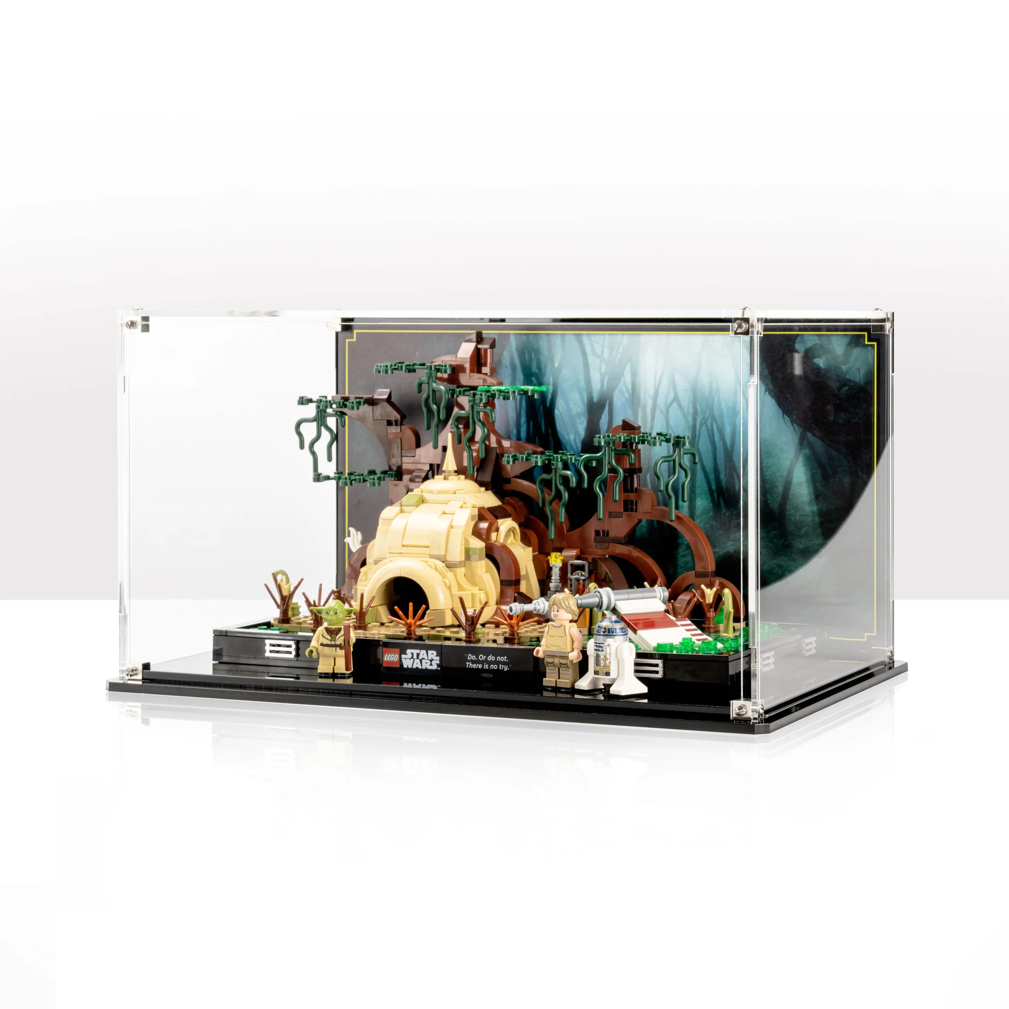 Display Case for LEGO® Star Wars™ Dagobah Jedi Training Diorama (75330)