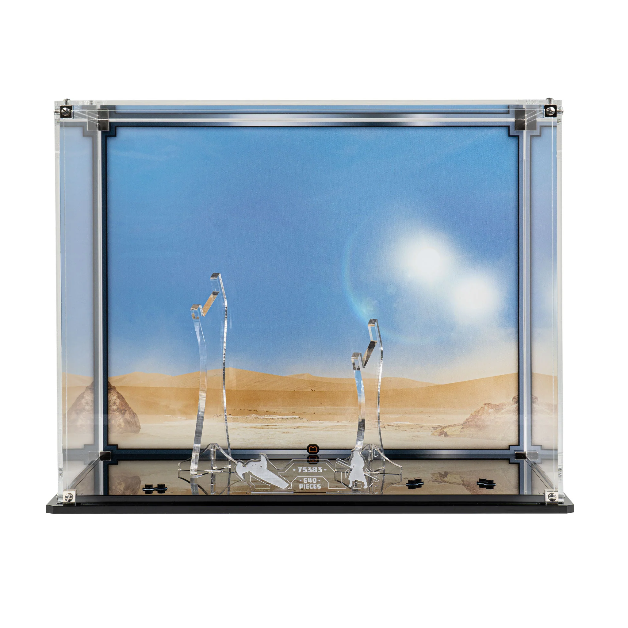 Display Case for LEGO® Star Wars Darth Maul's Sith Infiltrator (75383) - Image 3
