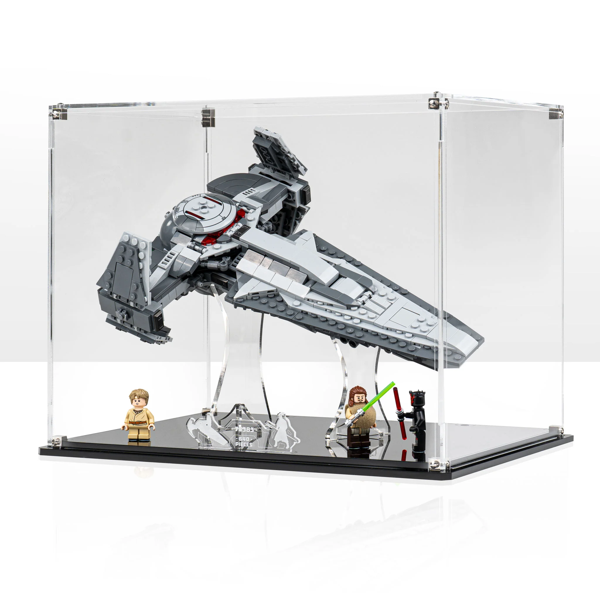 Display Case for LEGO® Star Wars Darth Maul's Sith Infiltrator (75383) - Image 4