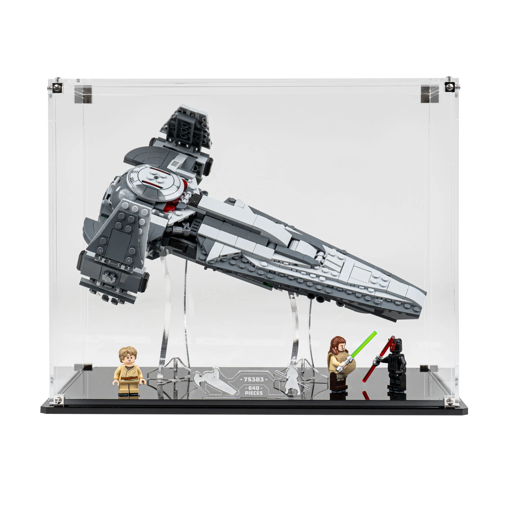 Display Case for LEGO® Star Wars Darth Maul's Sith Infiltrator (75383) - Image 5