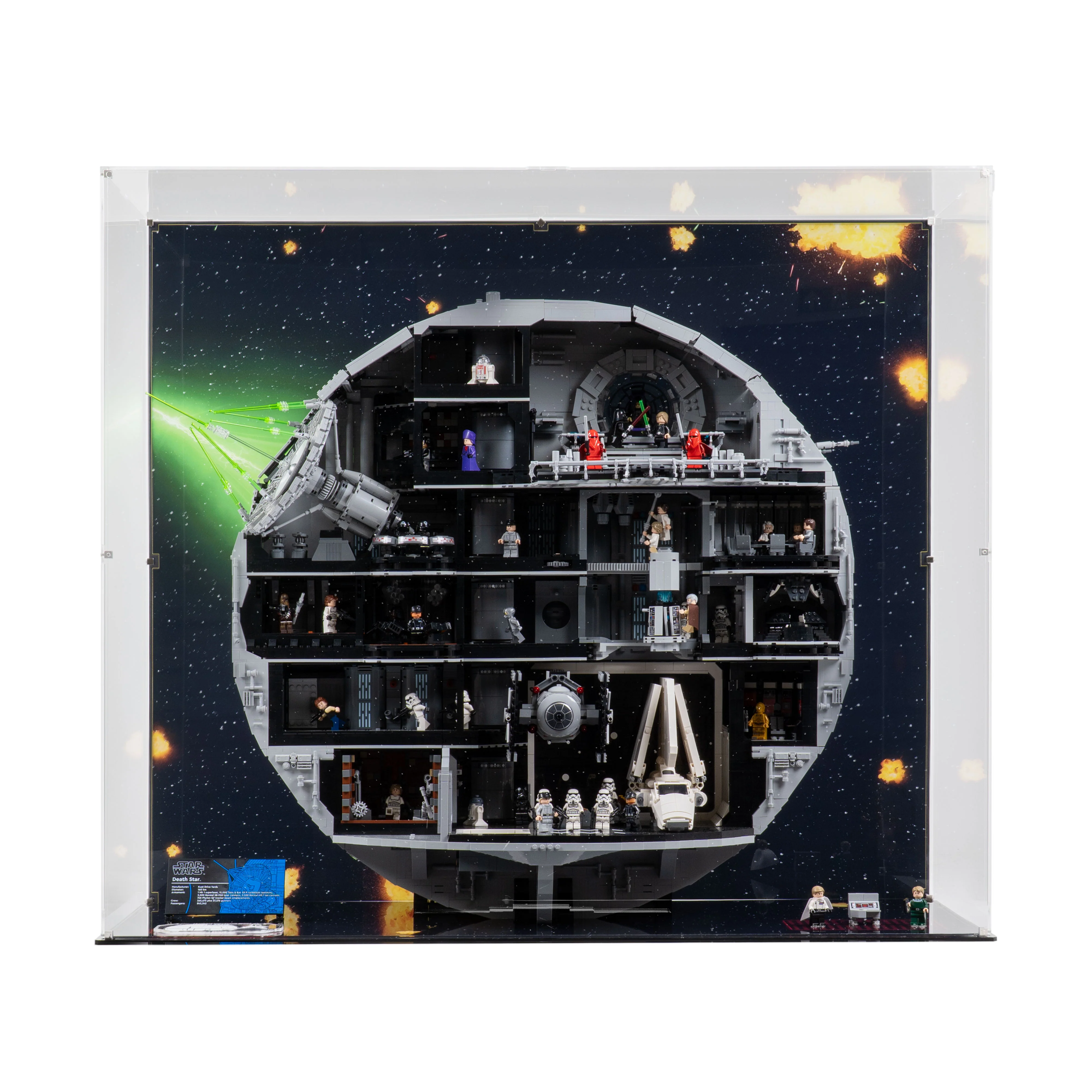 Display Case for LEGO® Star Wars™ Death Star™ (75419) - Image 16