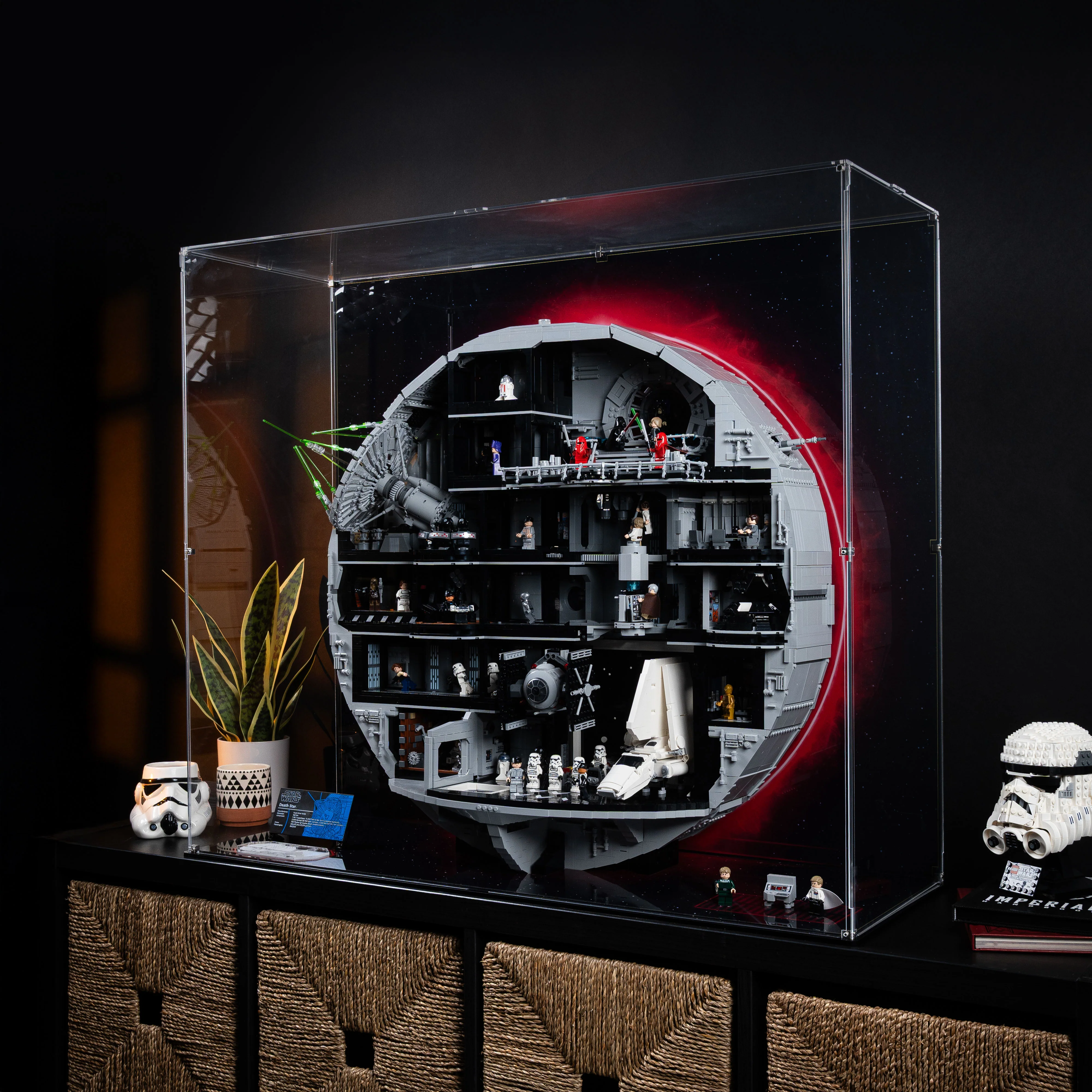 Display Case for LEGO® Star Wars™ Death Star™ (75419) - Image 2