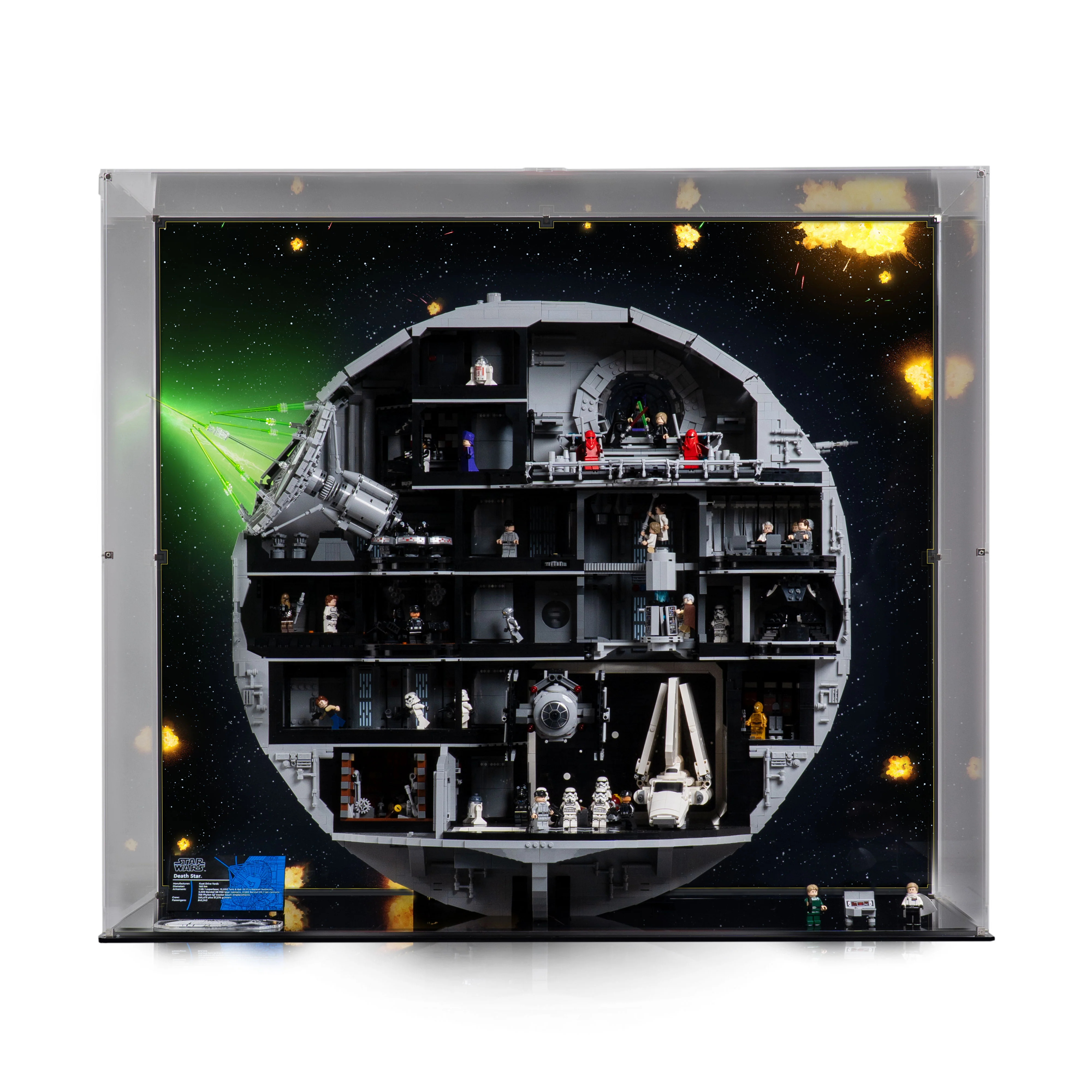 Display Case for LEGO® Star Wars™ Death Star™ (75419) - Image 26