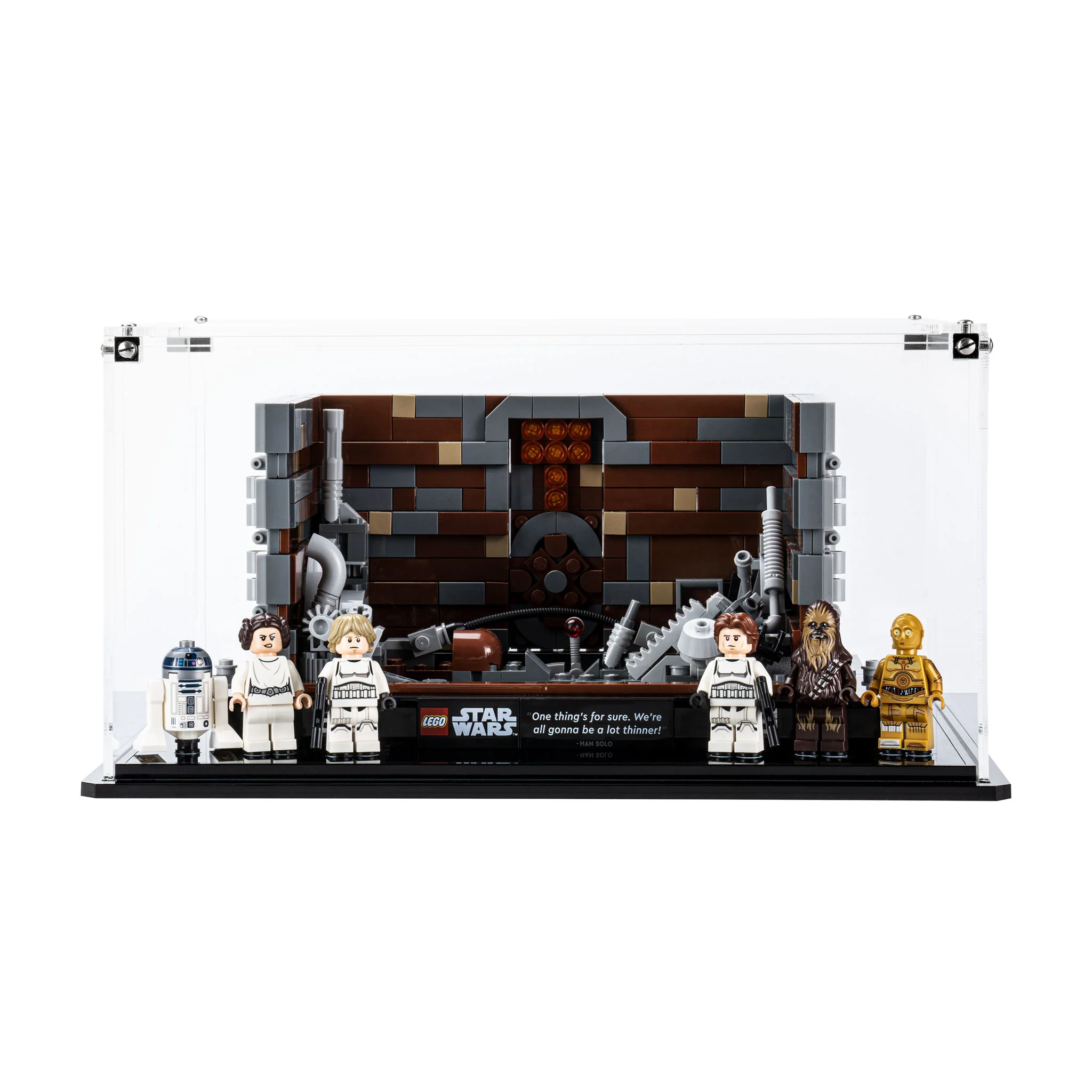 Display Case for LEGO® Star Wars™ Death Star™ Trash Compactor Diorama (75339) - Image 4