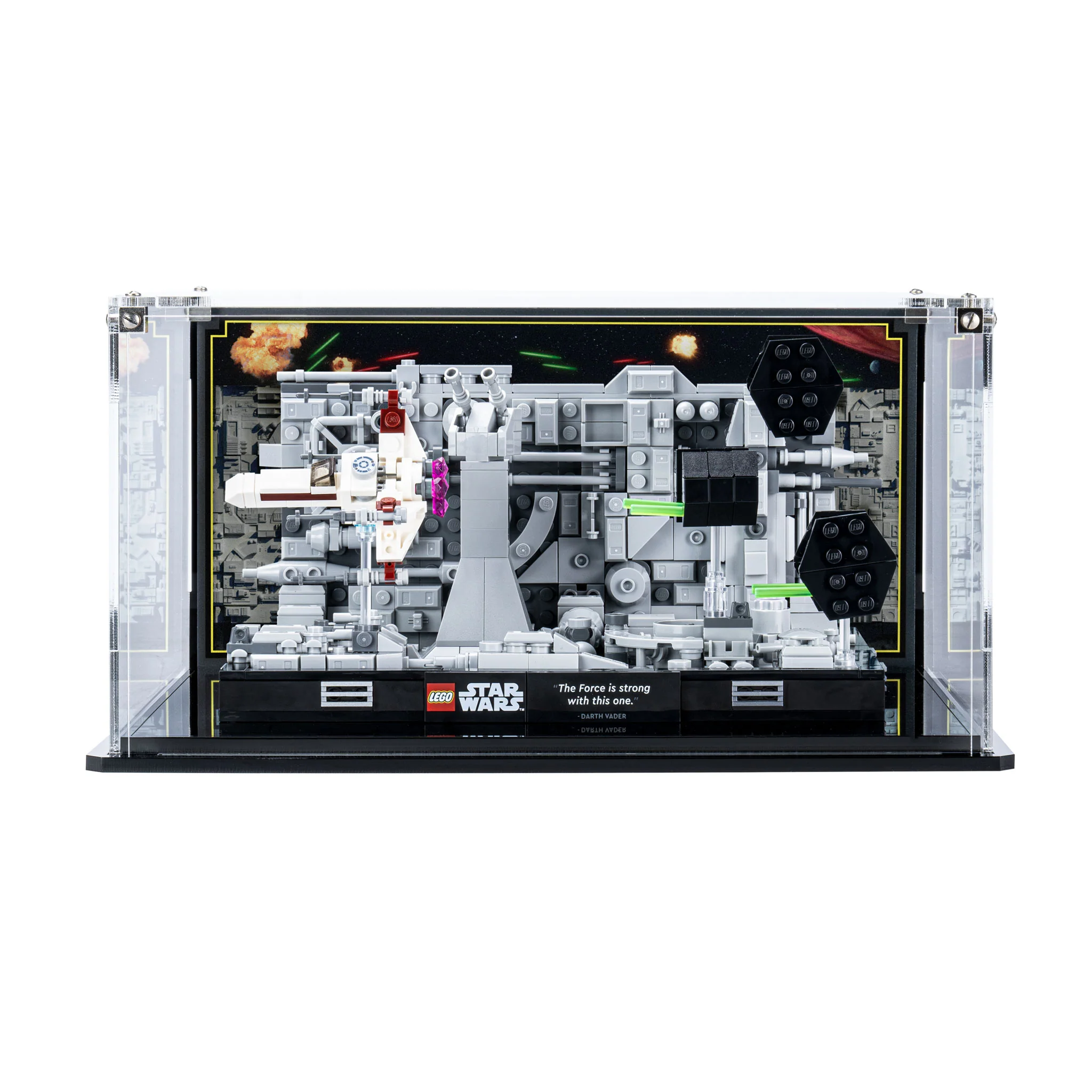 Display Case for LEGO® Star Wars™ Death Star Trench Run Diorama (75329) - Image 2