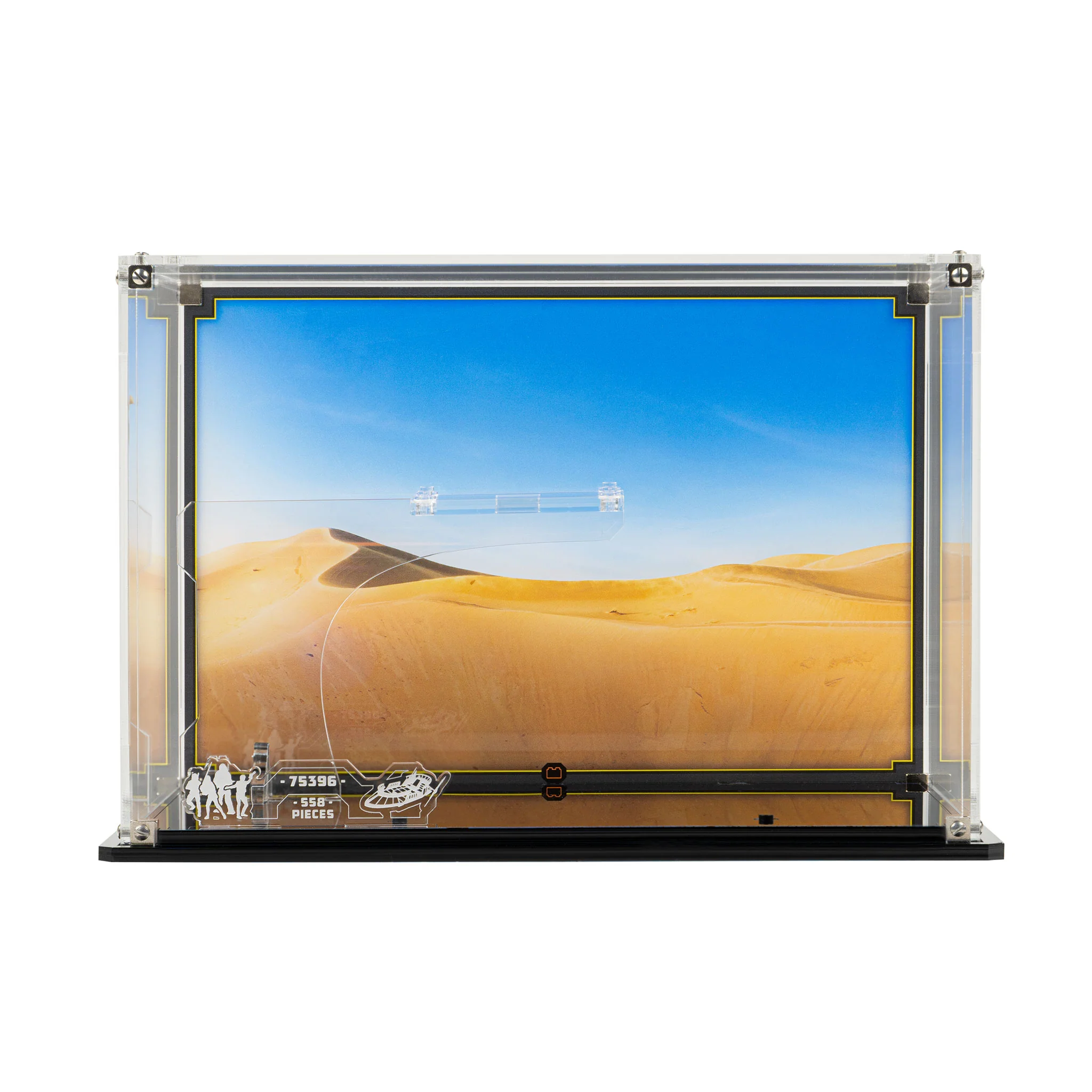 Display Case for LEGO® Star Wars Desert Skiff and Sarlacc Pit (75396) - Image 4