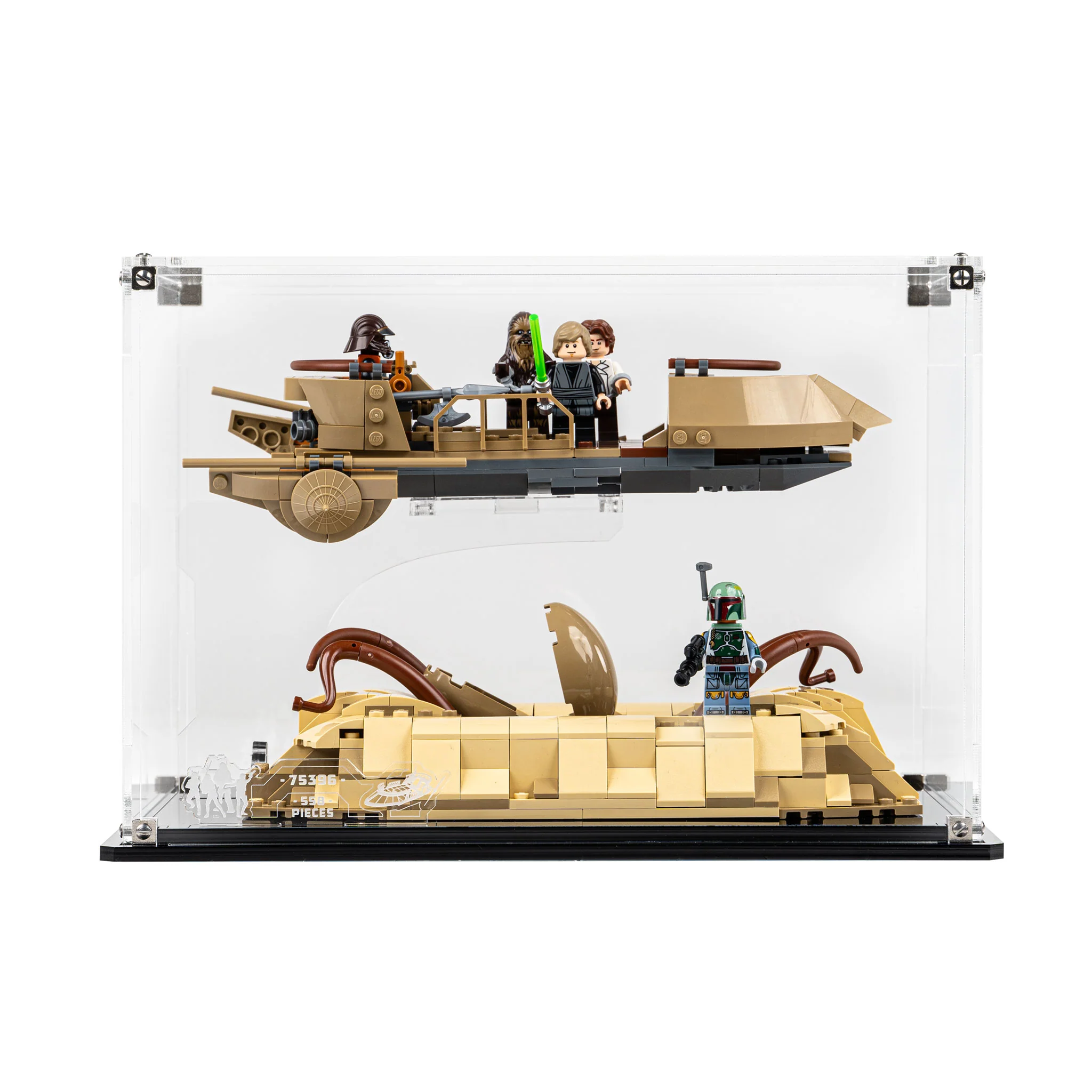Display Case for LEGO® Star Wars Desert Skiff and Sarlacc Pit (75396) - Image 6