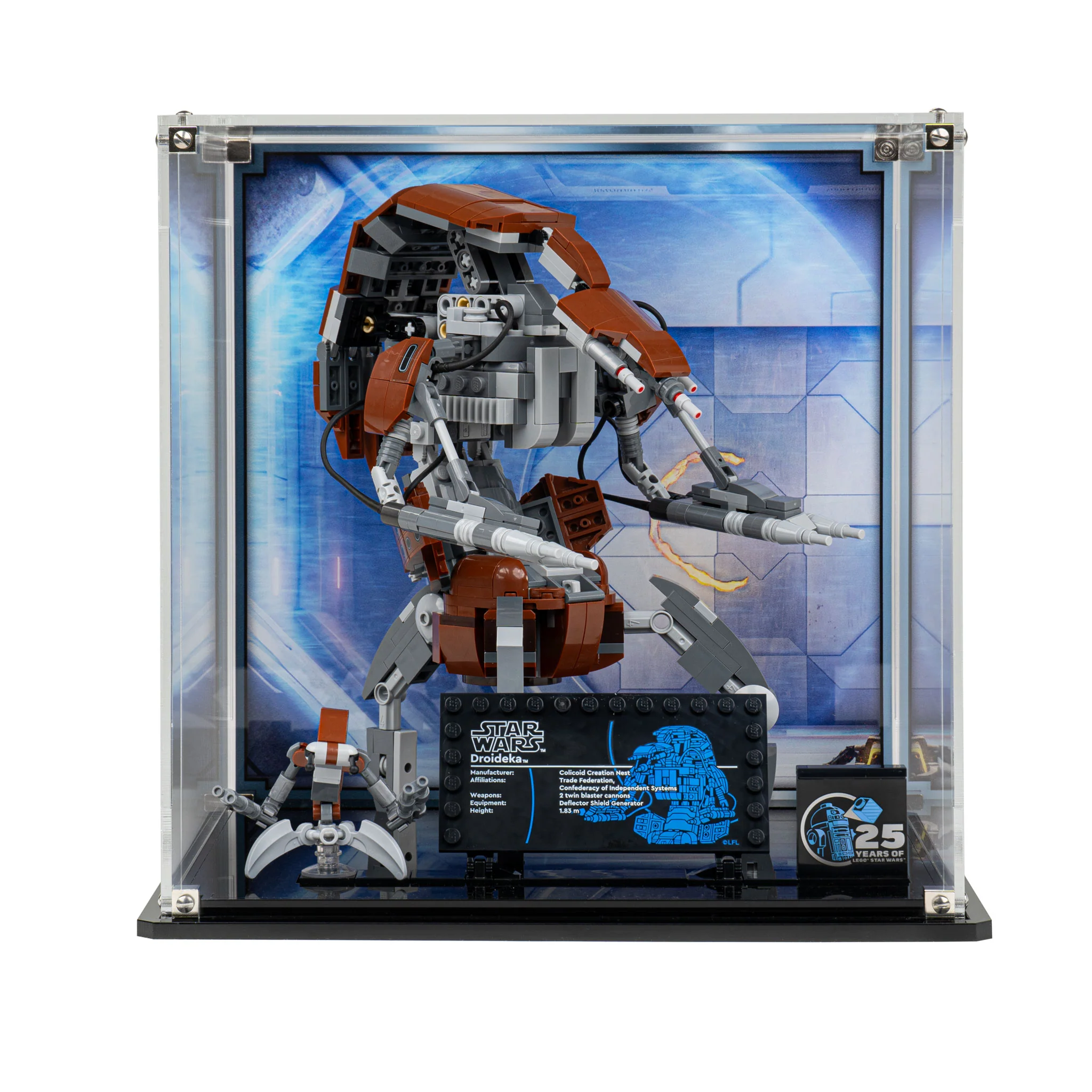 Display Case for LEGO® Star Wars Droideka (75381) - Image 2