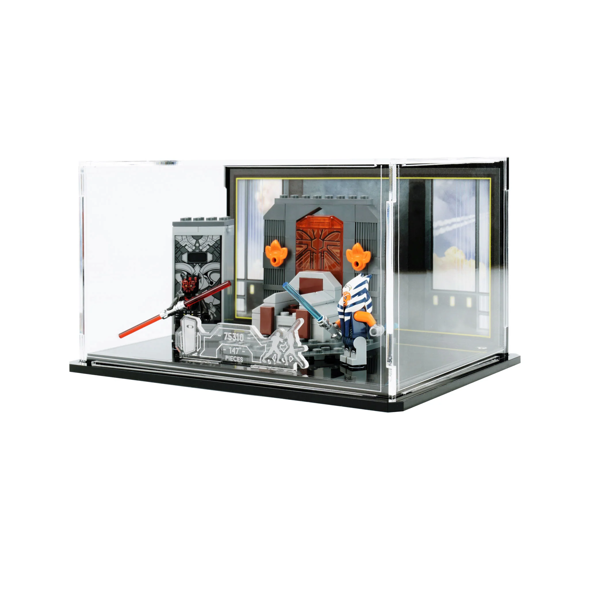 Display Case for LEGO® Star Wars™ Duel on Mandalore (75310) - Image 2
