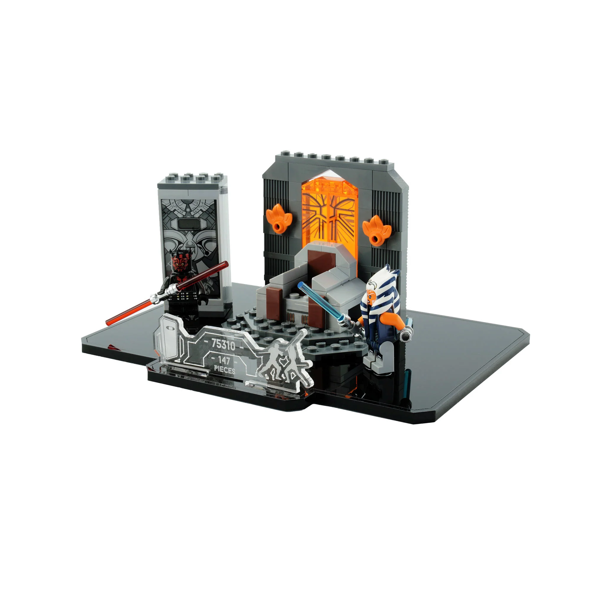 Display Case for LEGO® Star Wars™ Duel on Mandalore (75310) - Image 9