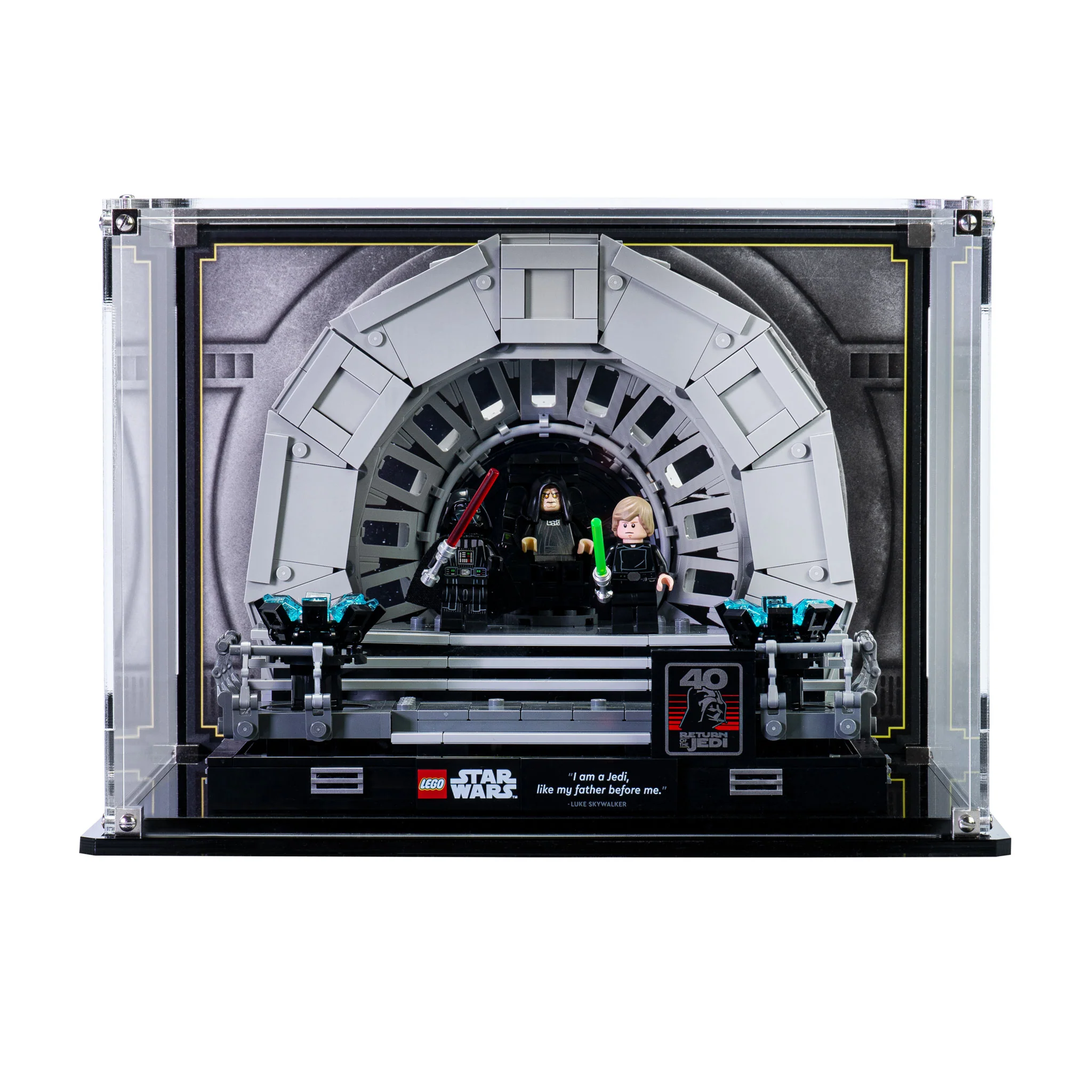 Display Case for LEGO® Star Wars: Emperor's Throne Room™ Diorama (75352) - Image 2
