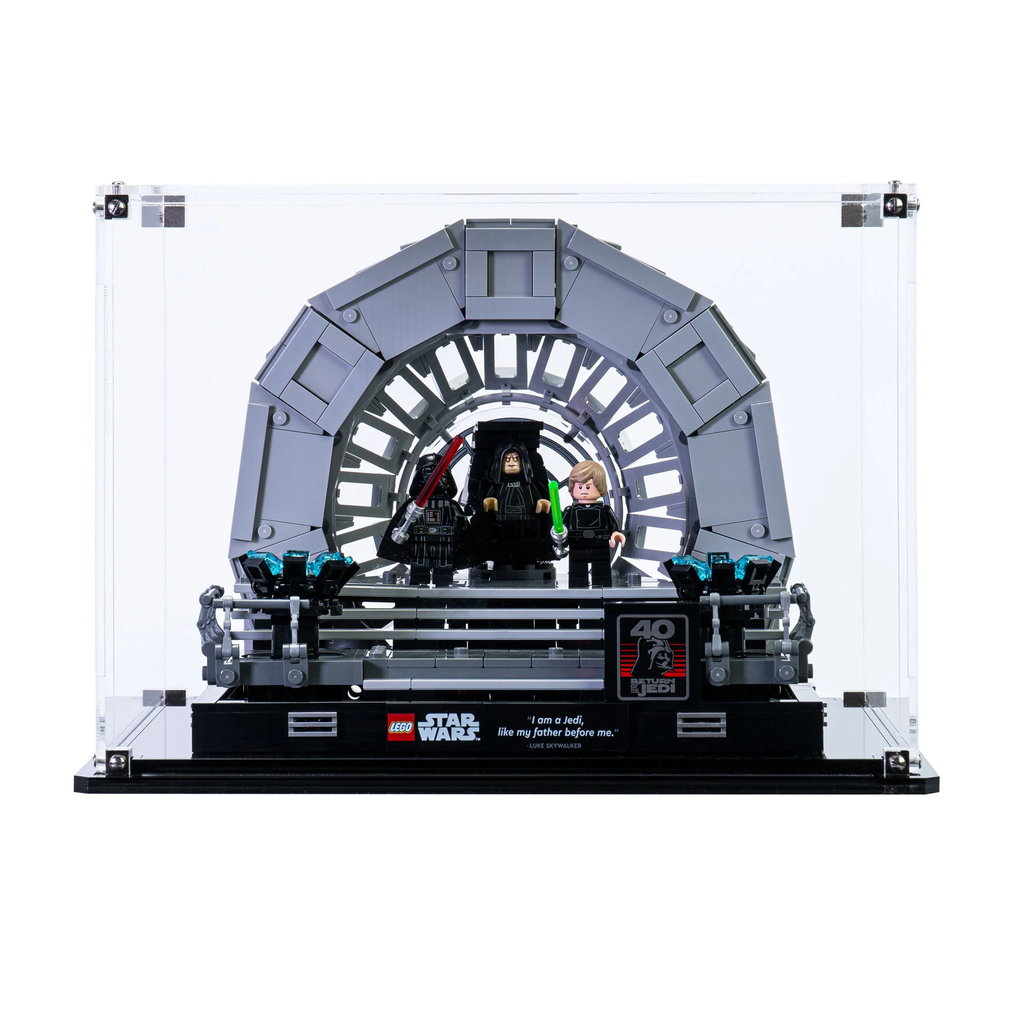 Display Case for LEGO® Star Wars: Emperor's Throne Room™ Diorama (75352) - Image 4