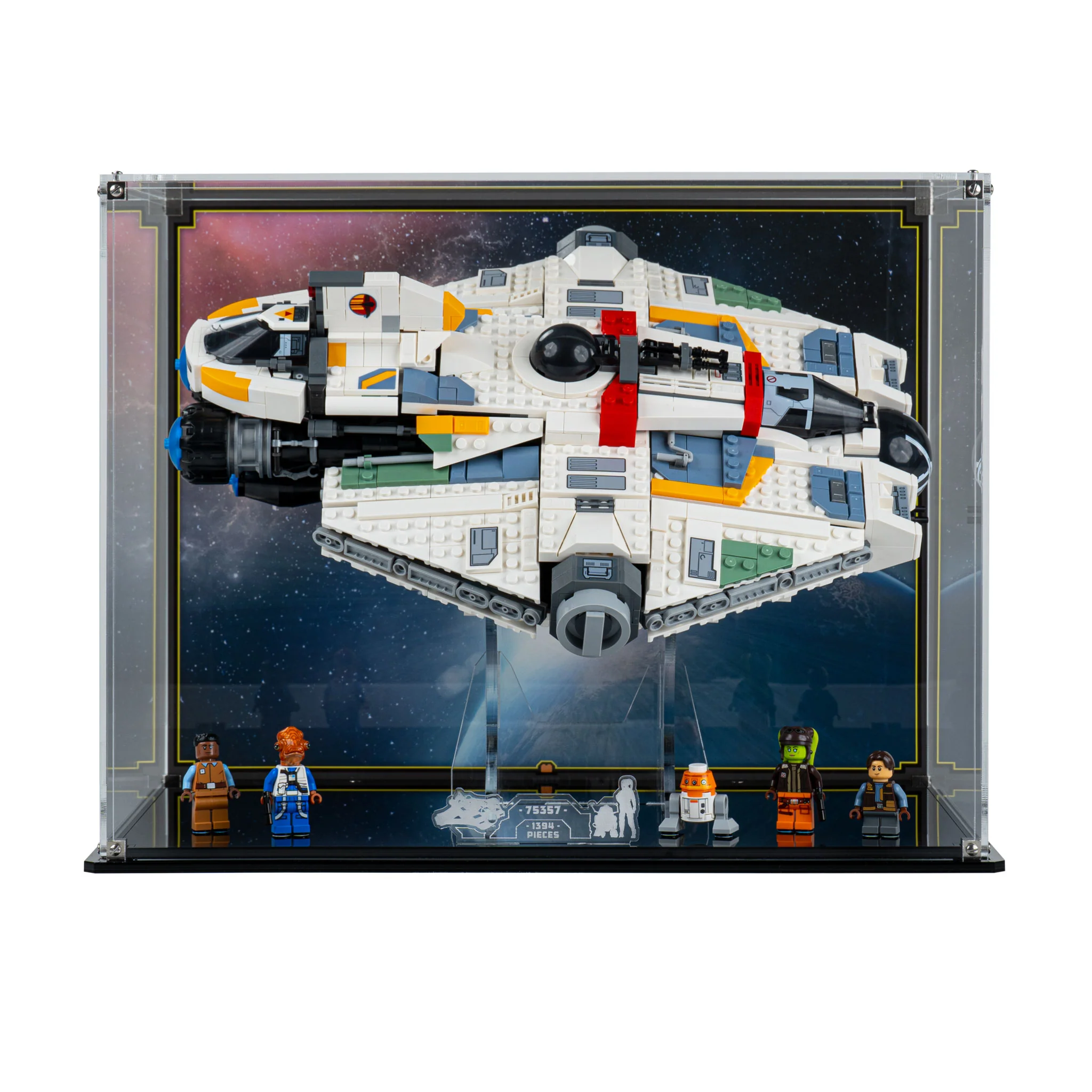 Display Case for LEGO® Star Wars Ghost & Phantom II (75357) - Image 2