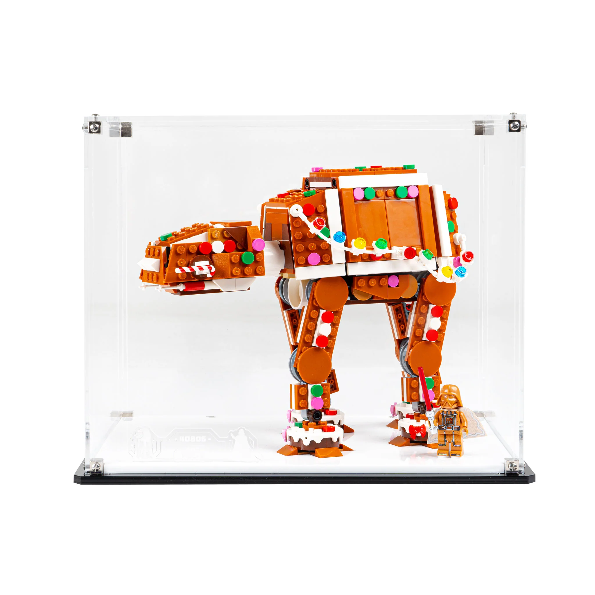 Display Case for LEGO® Star Wars: Gingerbread AT-AT™ Walker (40806) - Image 11