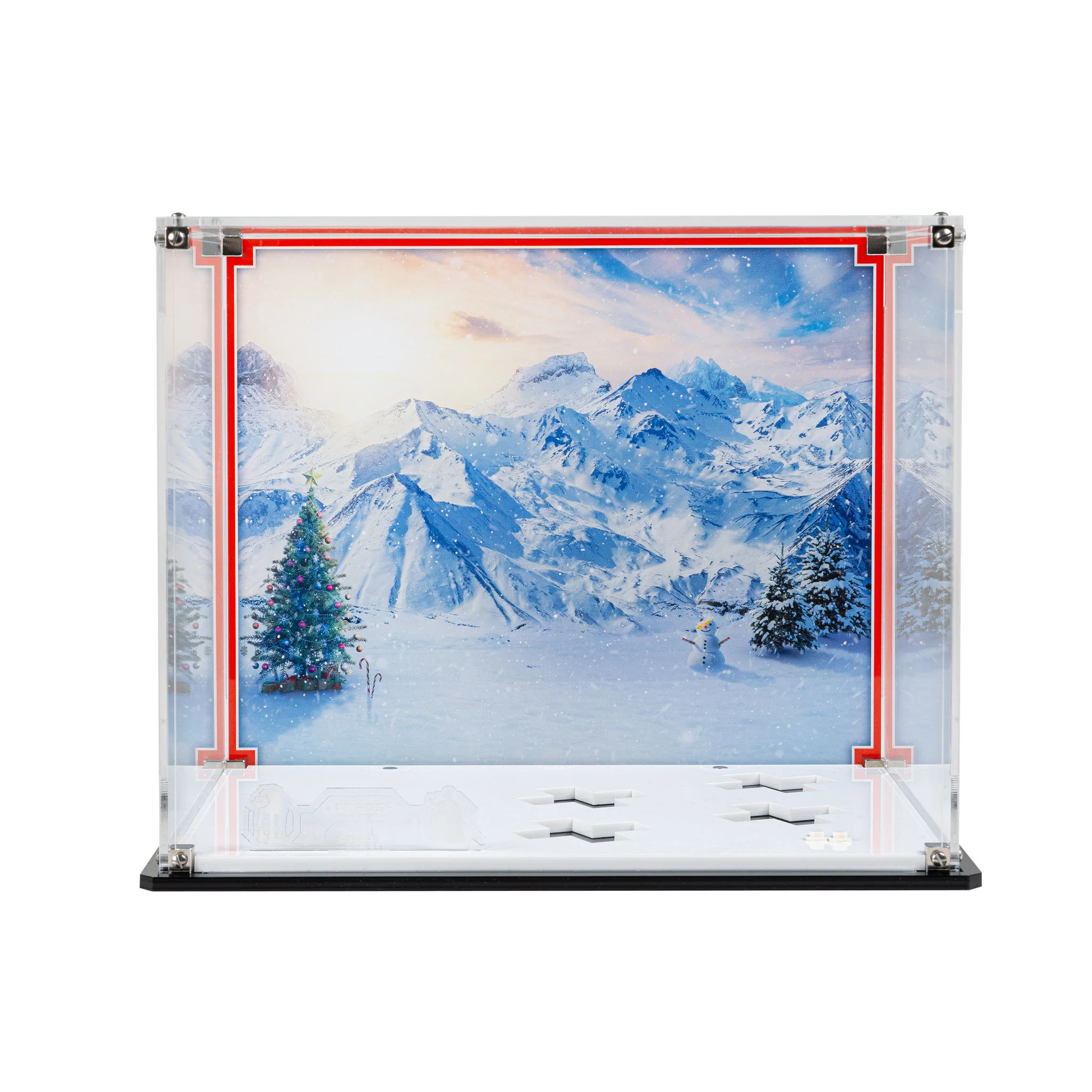 Display Case for LEGO® Star Wars: Gingerbread AT-AT™ Walker (40806) - Image 9