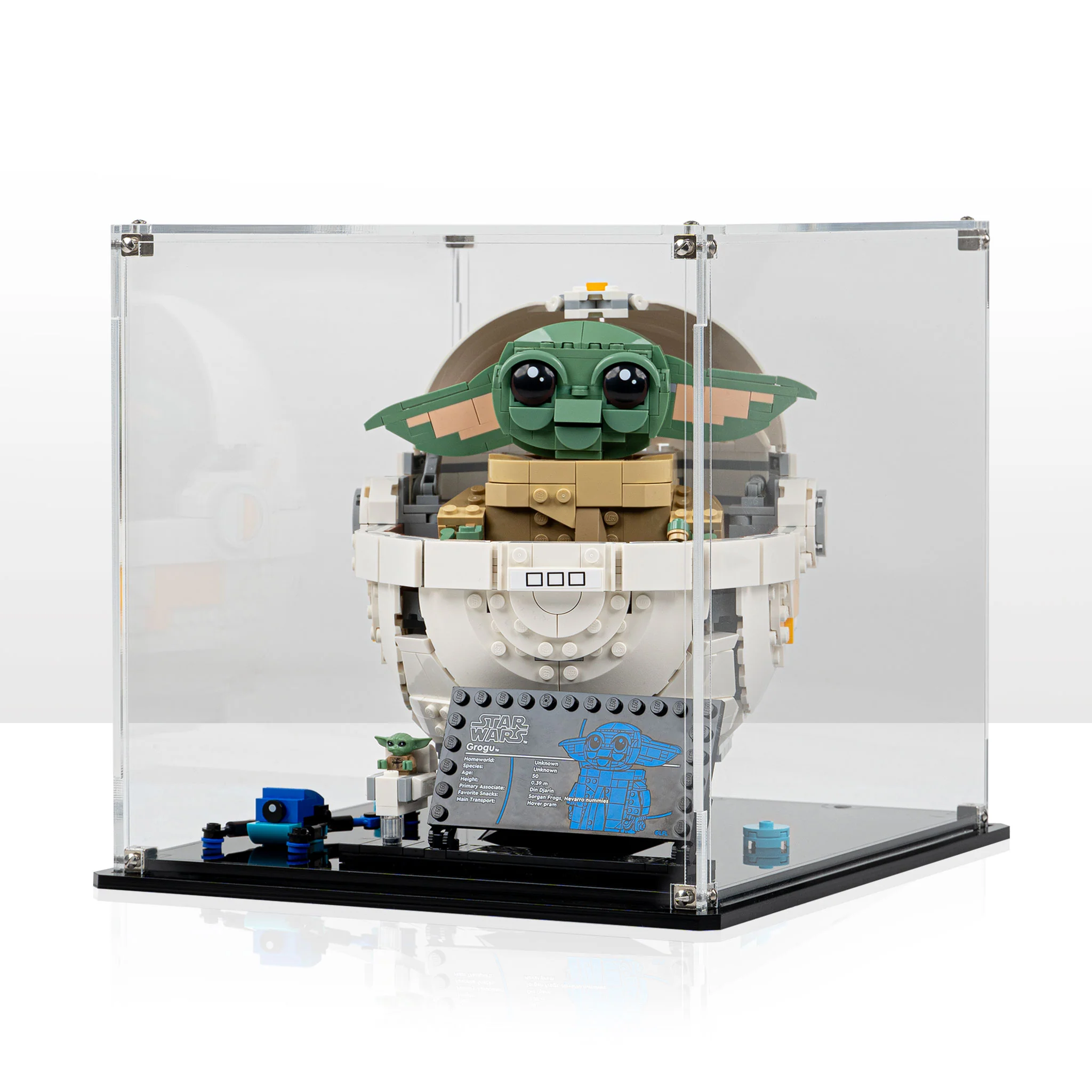 Display Case for LEGO® Star Wars: Grogu with Hover Pram (75403) - Image 7