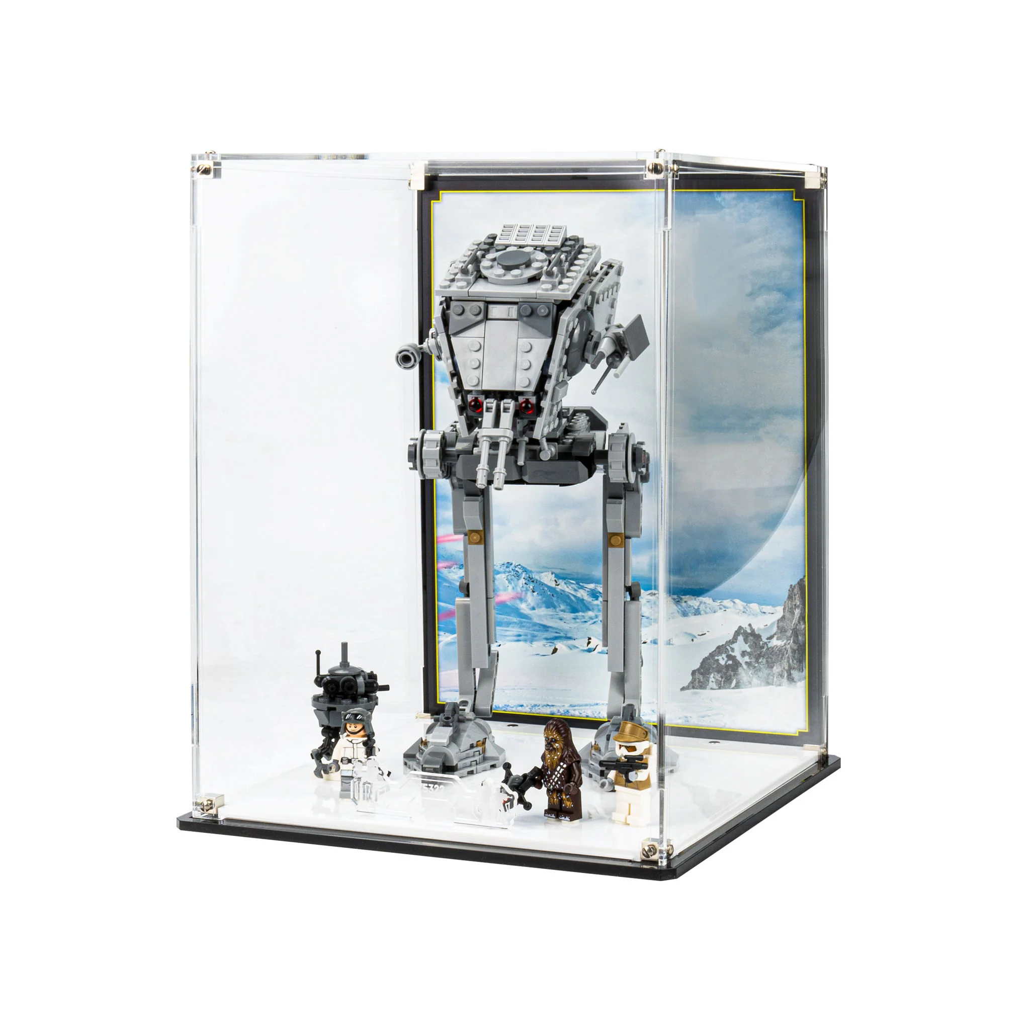 Display Case for LEGO® Star Wars™ Hoth™ AT-ST™ (75322)