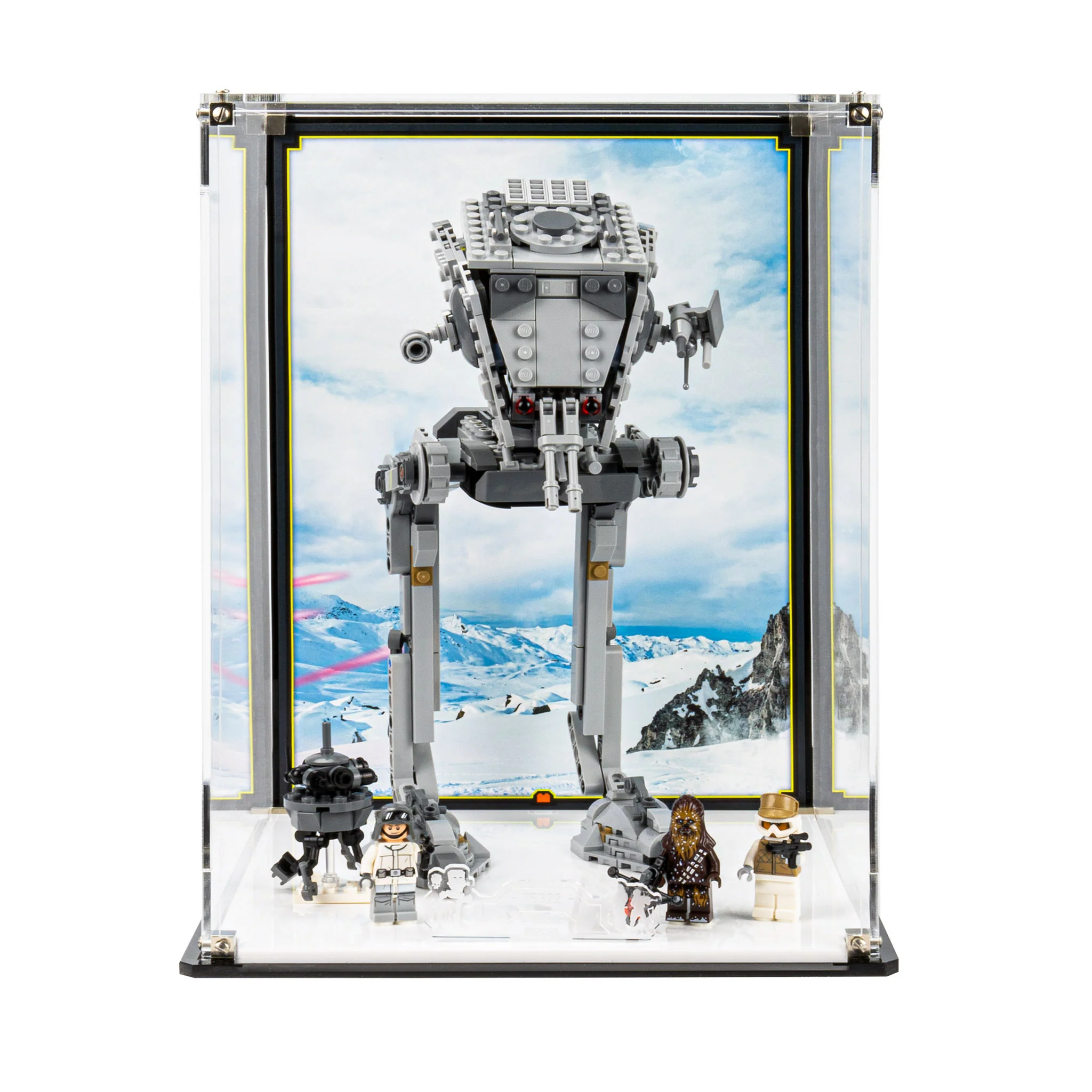 Display Case for LEGO® Star Wars™ Hoth™ AT-ST™ (75322) - Image 2