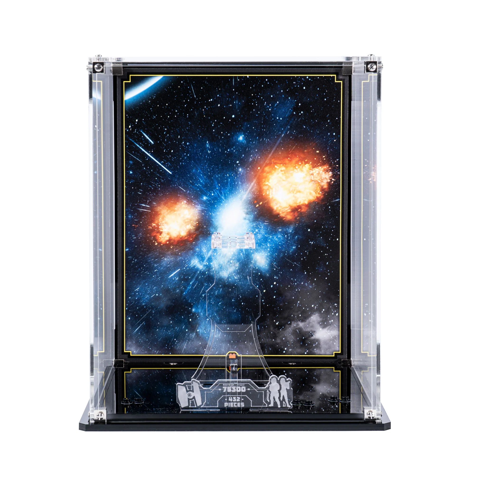 Display Case for LEGO® Star Wars: Imperial TIE Fighter (75300) - Image 3