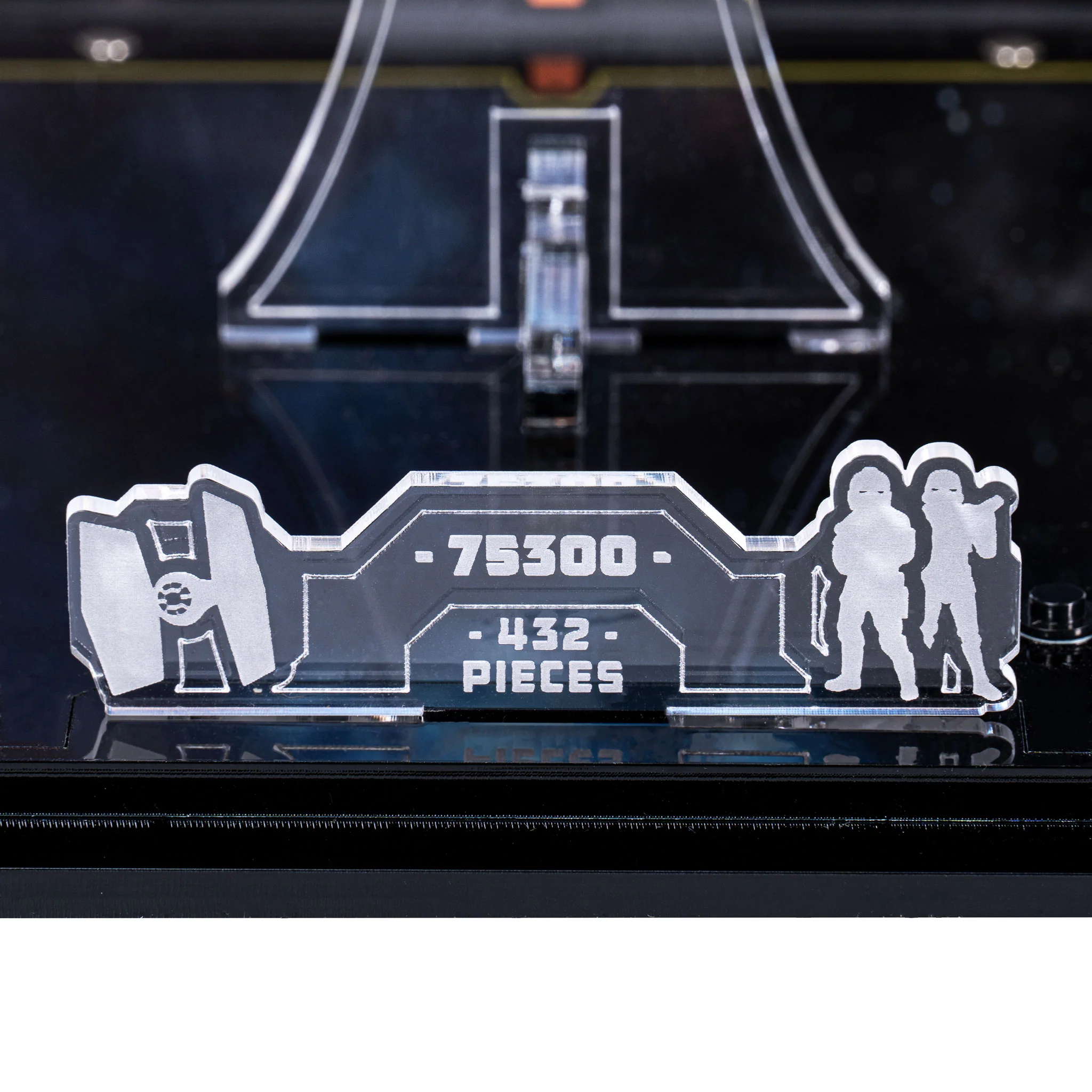 Display Case for LEGO® Star Wars: Imperial TIE Fighter (75300) - Image 7