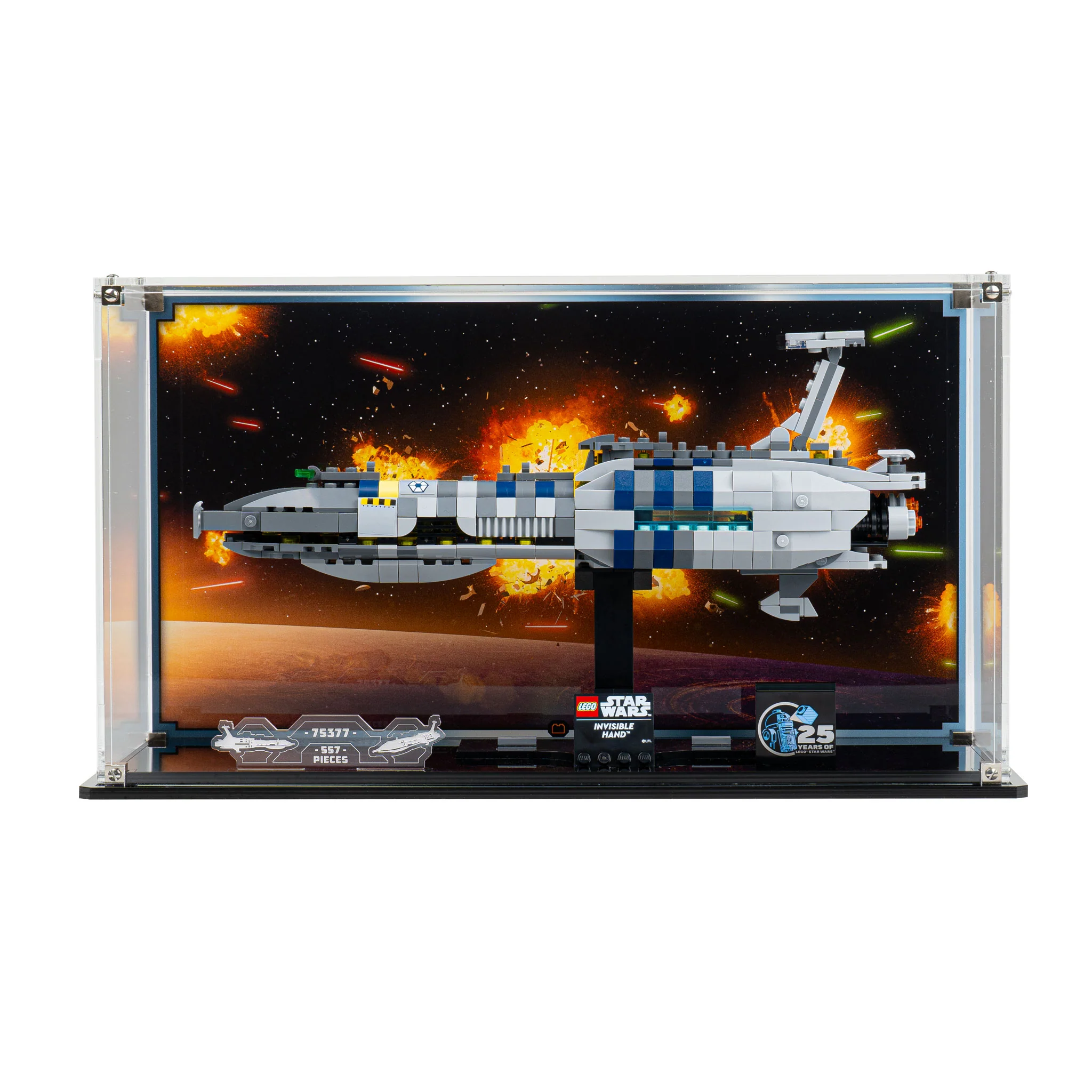 Display Case for LEGO® Star Wars™ Invisible Hand™ (75377) - Image 2