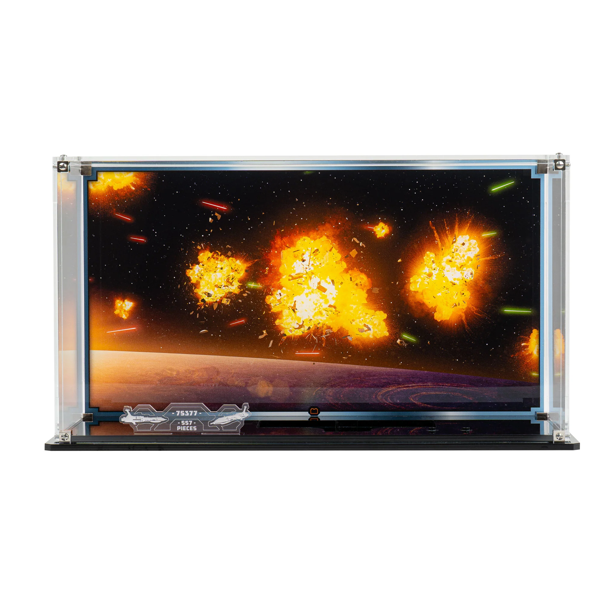 Display Case for LEGO® Star Wars™ Invisible Hand™ (75377) - Image 3