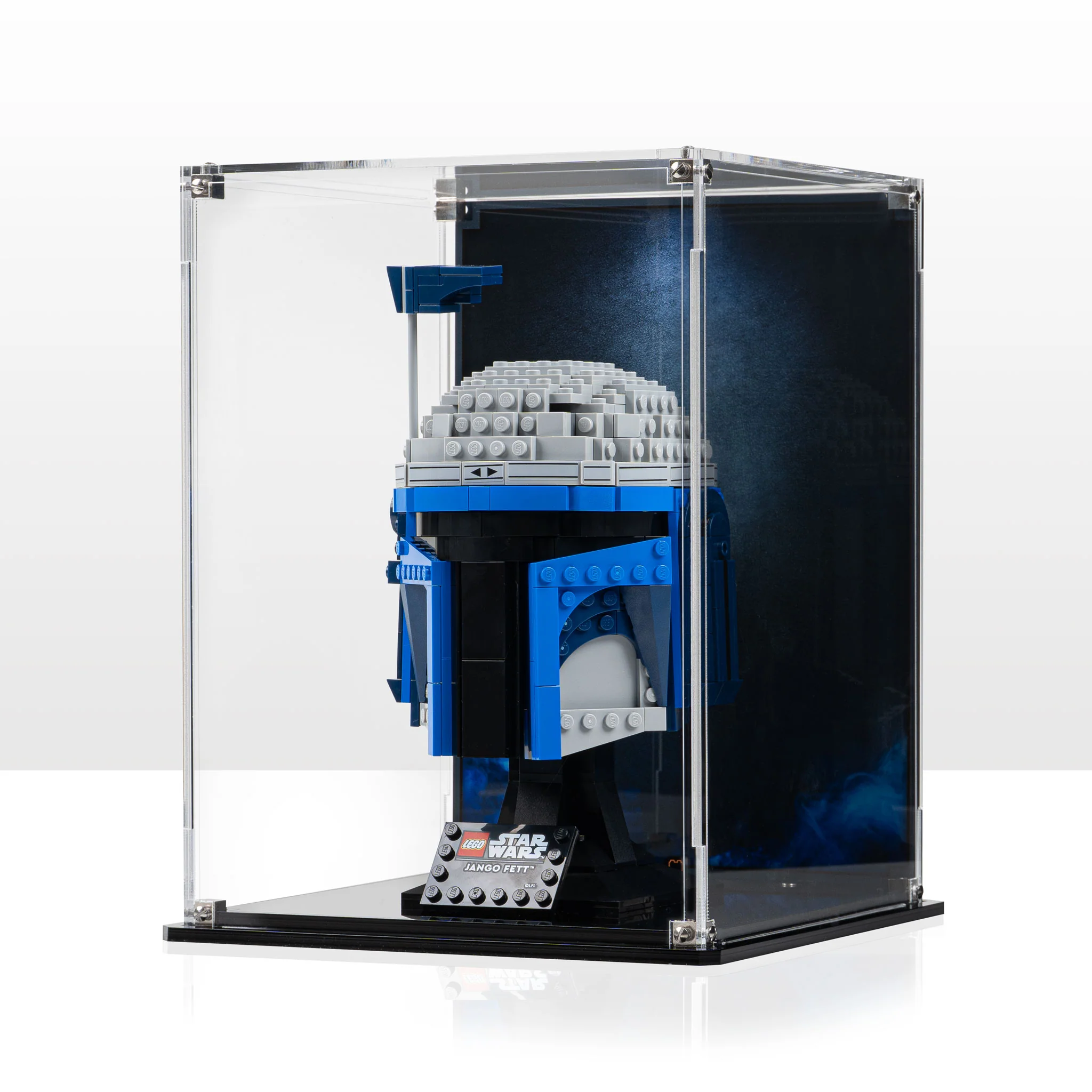 Display Case for LEGO® Star Wars: Jango Fett's Helmet (75408)
