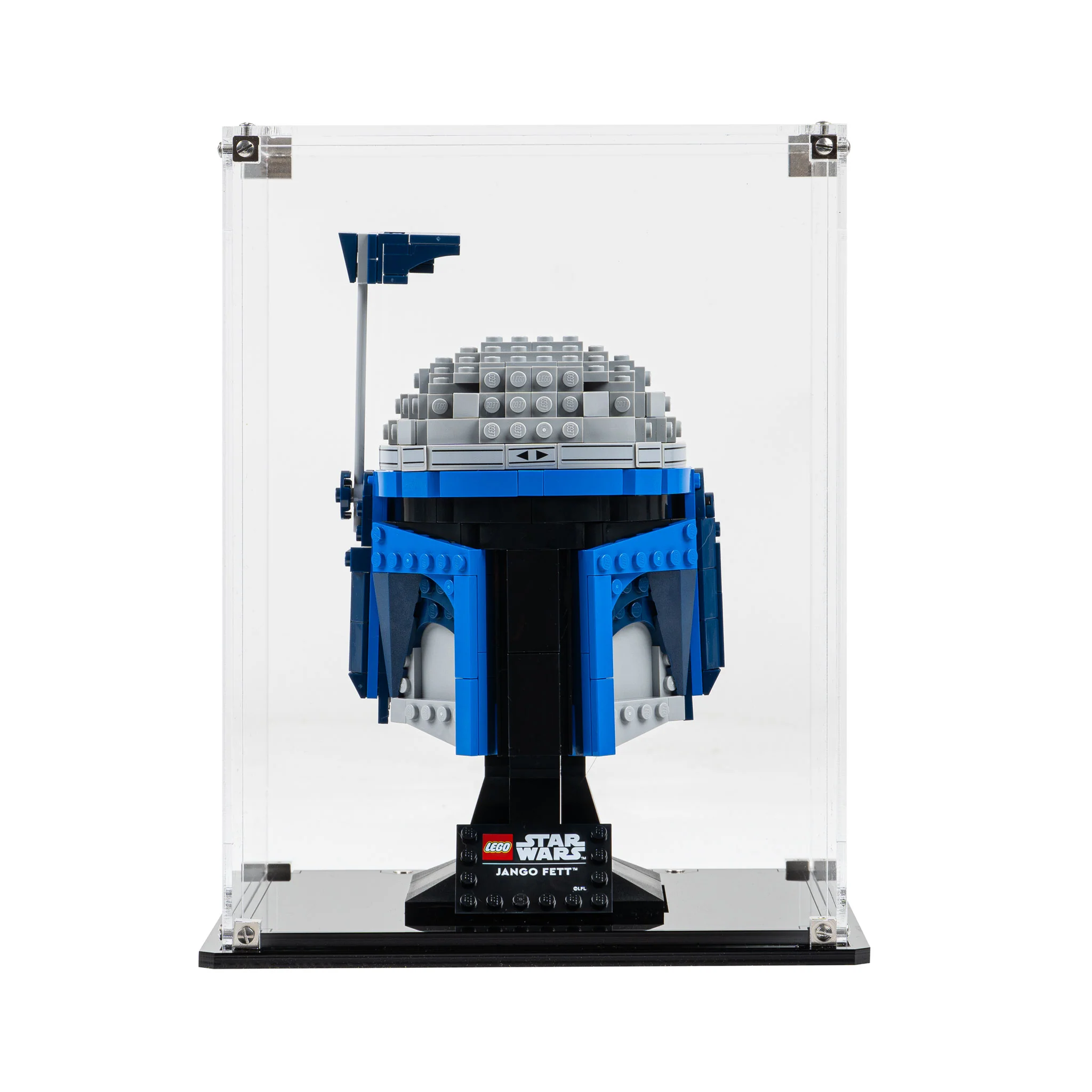 Display Case for LEGO® Star Wars: Jango Fett's Helmet (75408) - Image 3