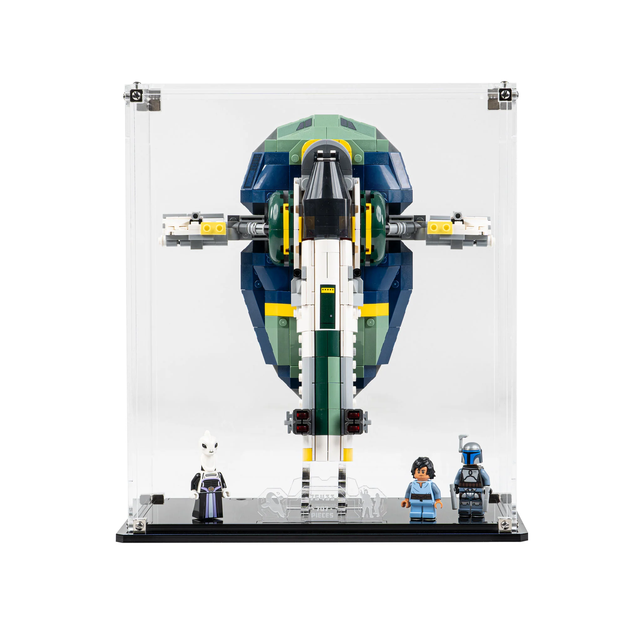Display Case for LEGO® Star Wars: Jango Fett's Starship (75433) - Image 11